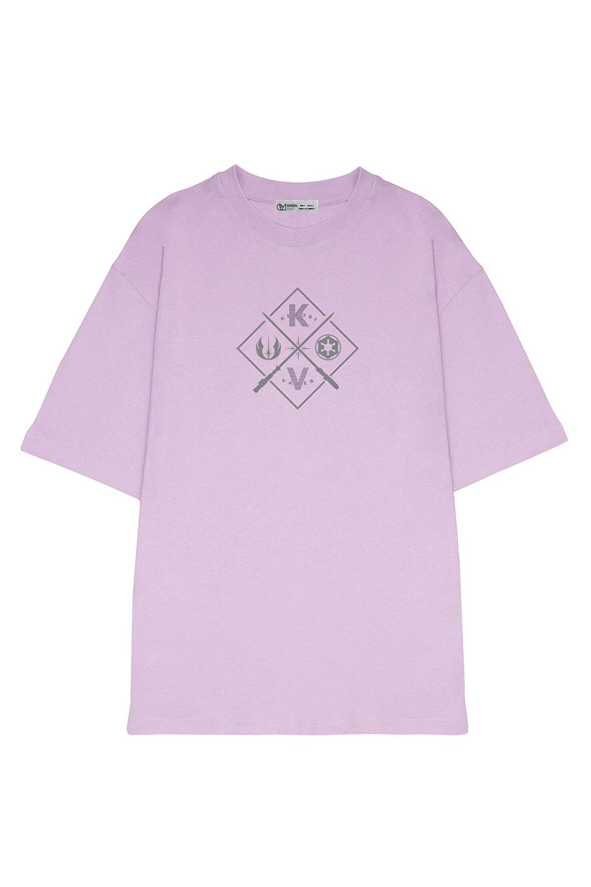 Unisex Oversize T-shirt Obi-wan Empire Resistance Crest
