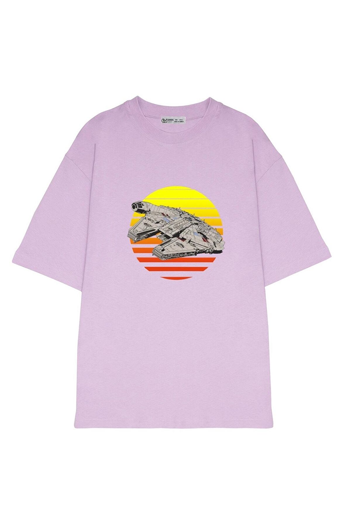 Unisex Oversize T-shirt Rebel Sunset