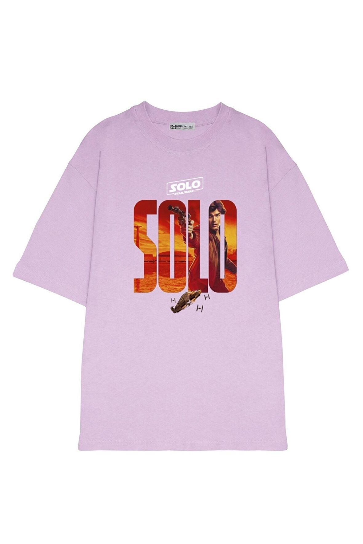 Unisex Oversize T-shirt Solo Poster