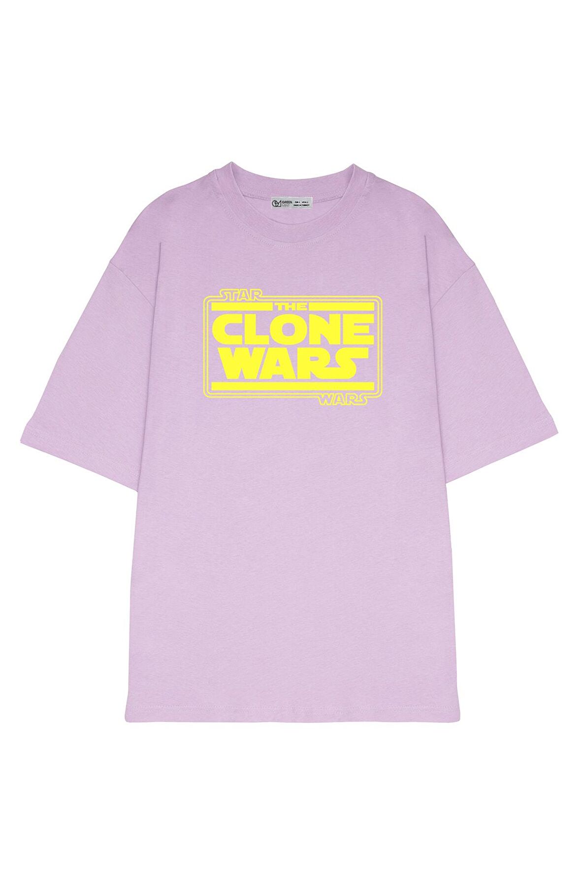 Unisex Oversize T-shirt Star Wars Clone Wars Logo