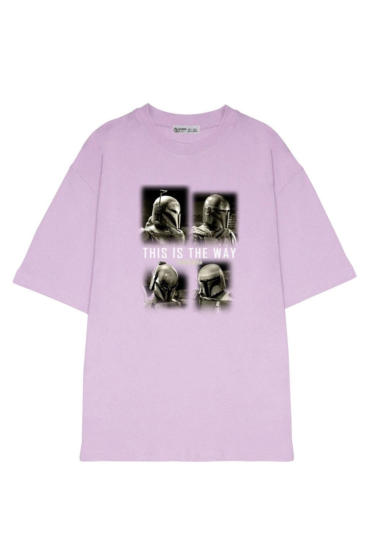 Unisex Oversize T-shirt Star Wars Mandalorian Stronger Together