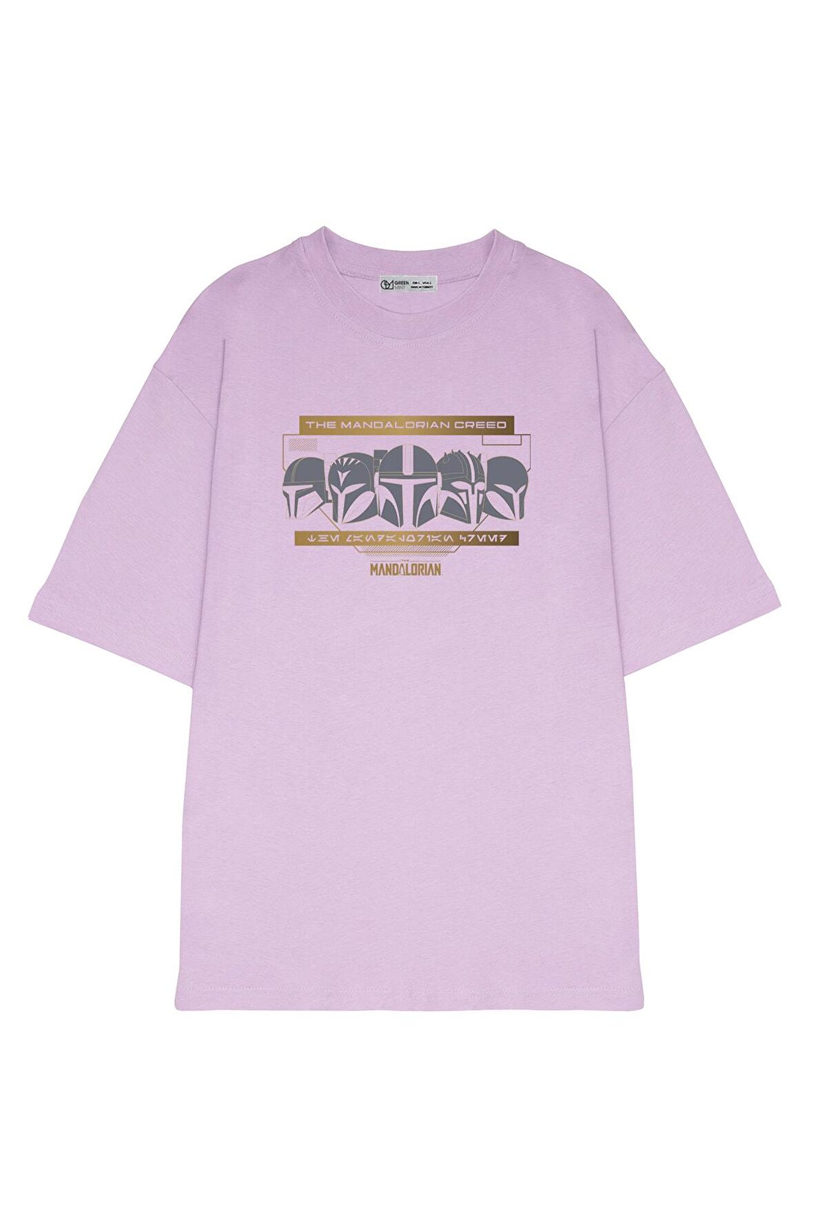 Unisex Oversize T-shirt The Mandalorian Creed Of The Mandalorians