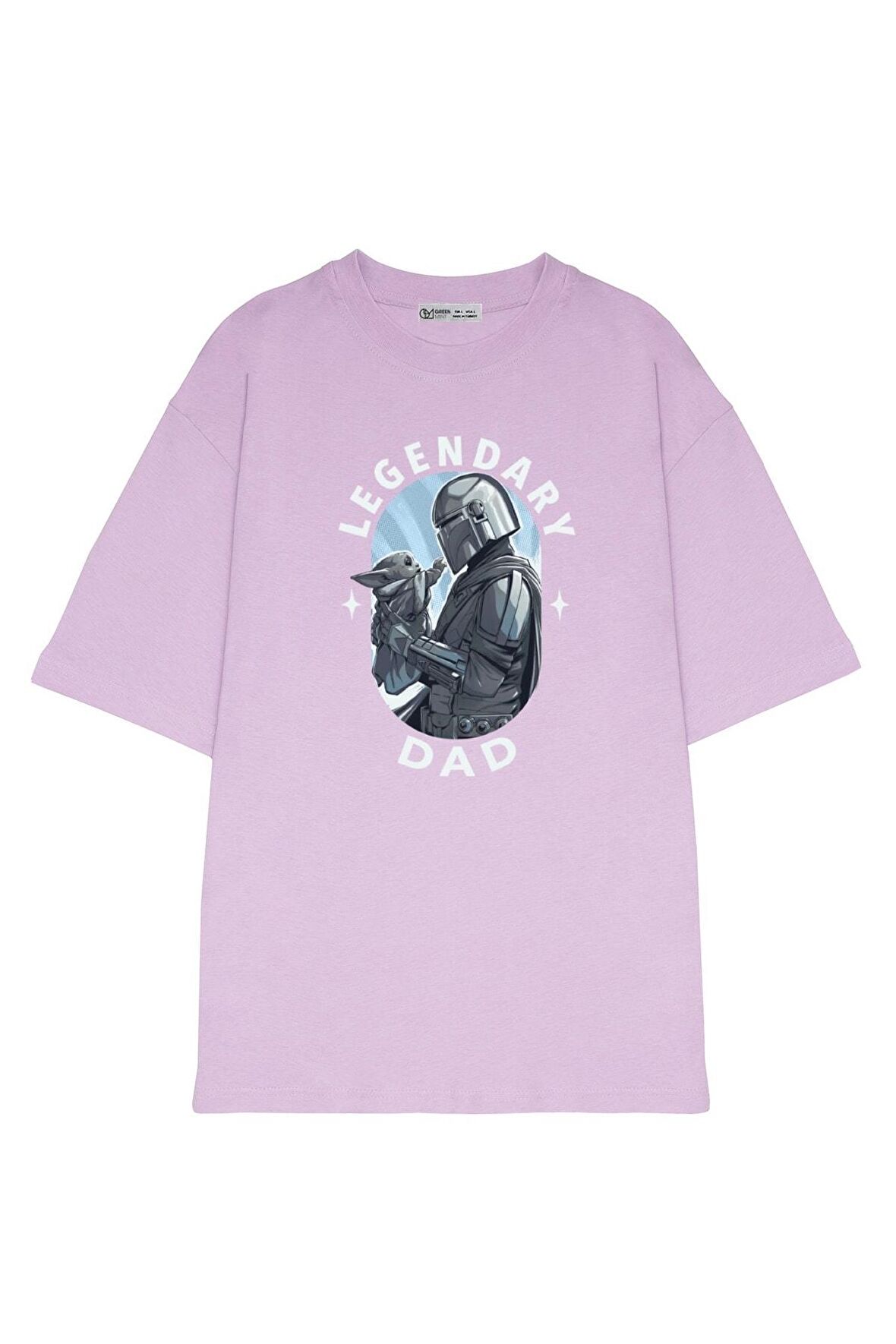 Unisex Oversize T-shirt The Mandalorian Legendary Dad