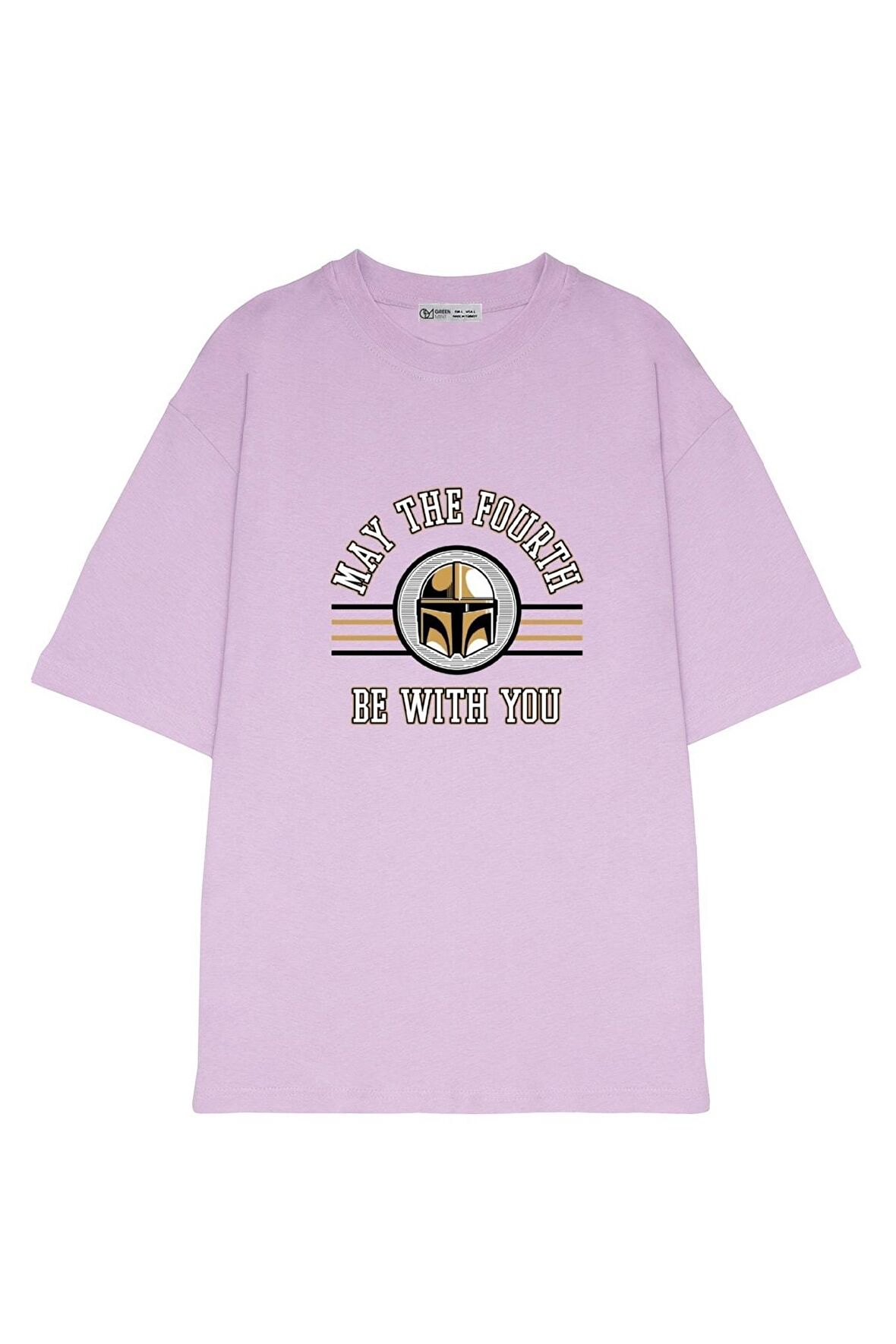 Unisex Oversize T-shirt The Mandalorian May The Fourth Collegiate