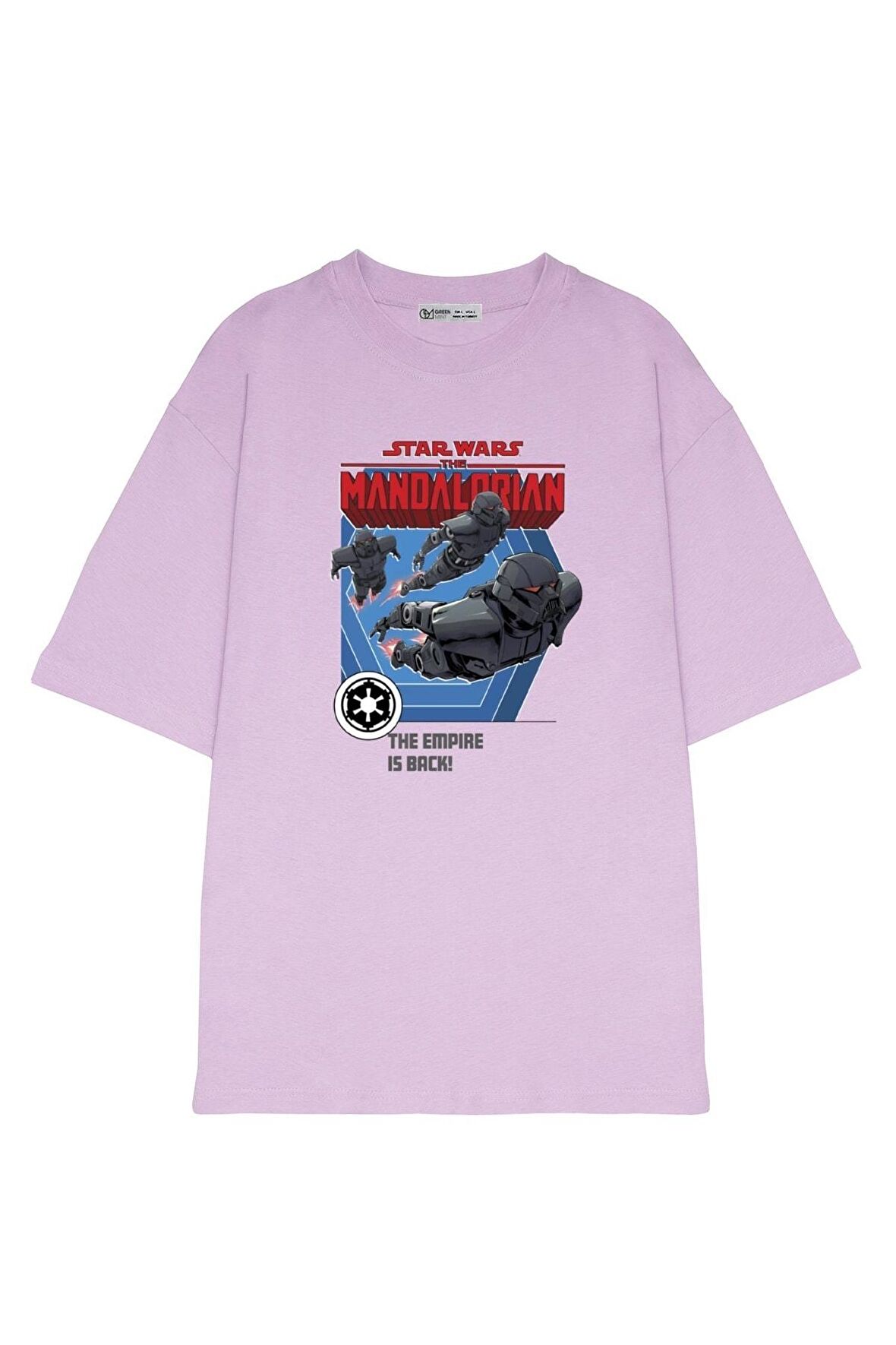 Unisex Oversize T-shirt The Mandalorian The Empire Is Back