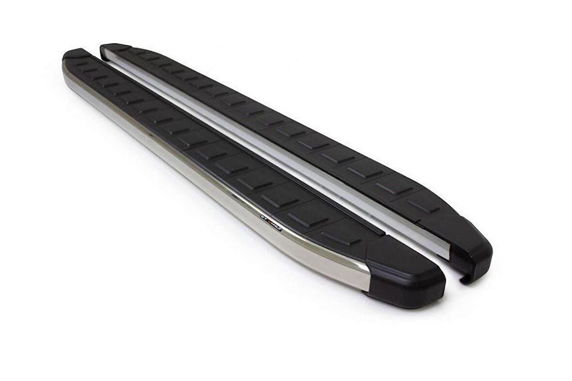 Omsa Line VW Amarok Yan Basamak 2010-2021 Proside Krom Alınlı Yan Koruma Basamak