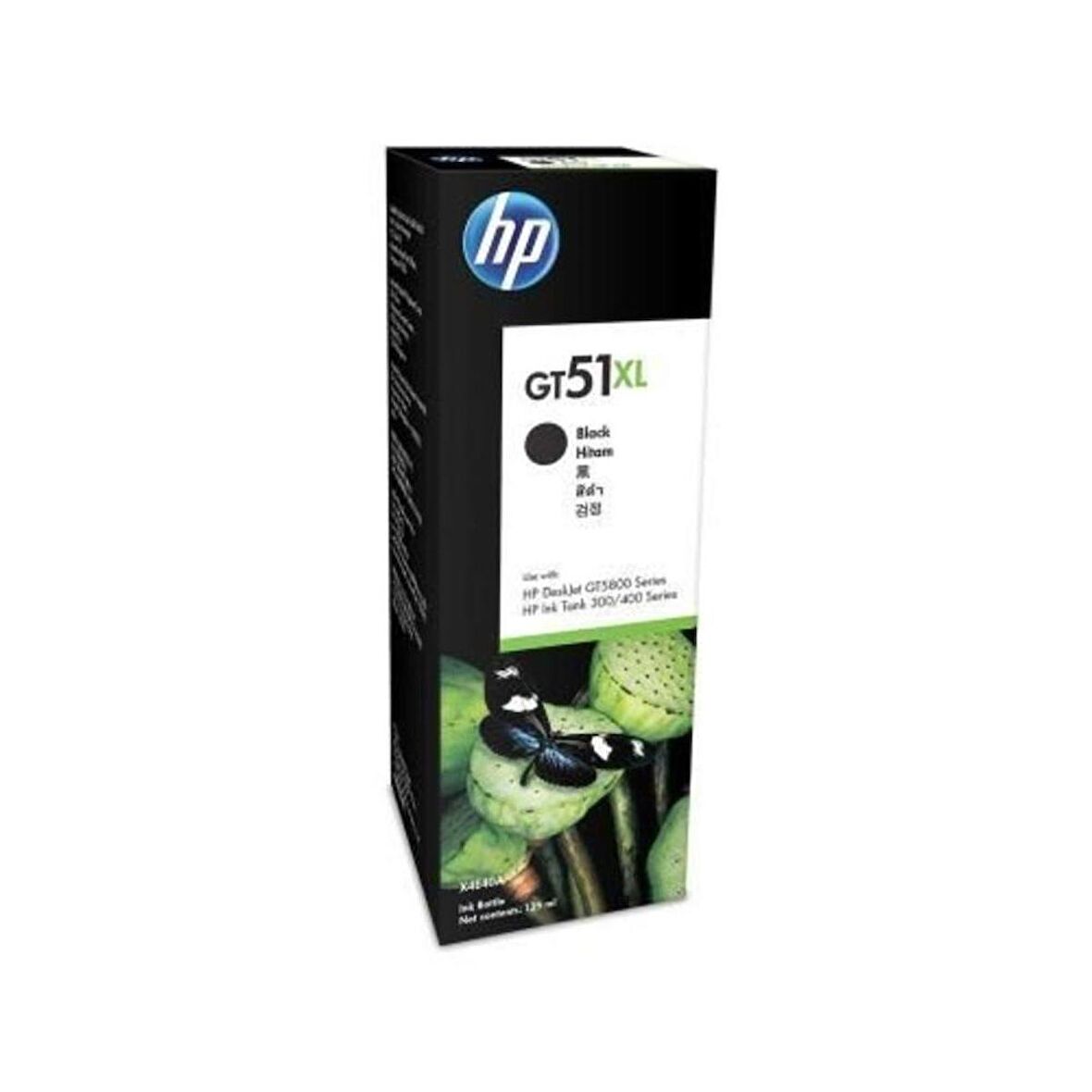 Hp GT51XL-X4E40AE Siyah Mürekkep Yüksek Kapasiteli