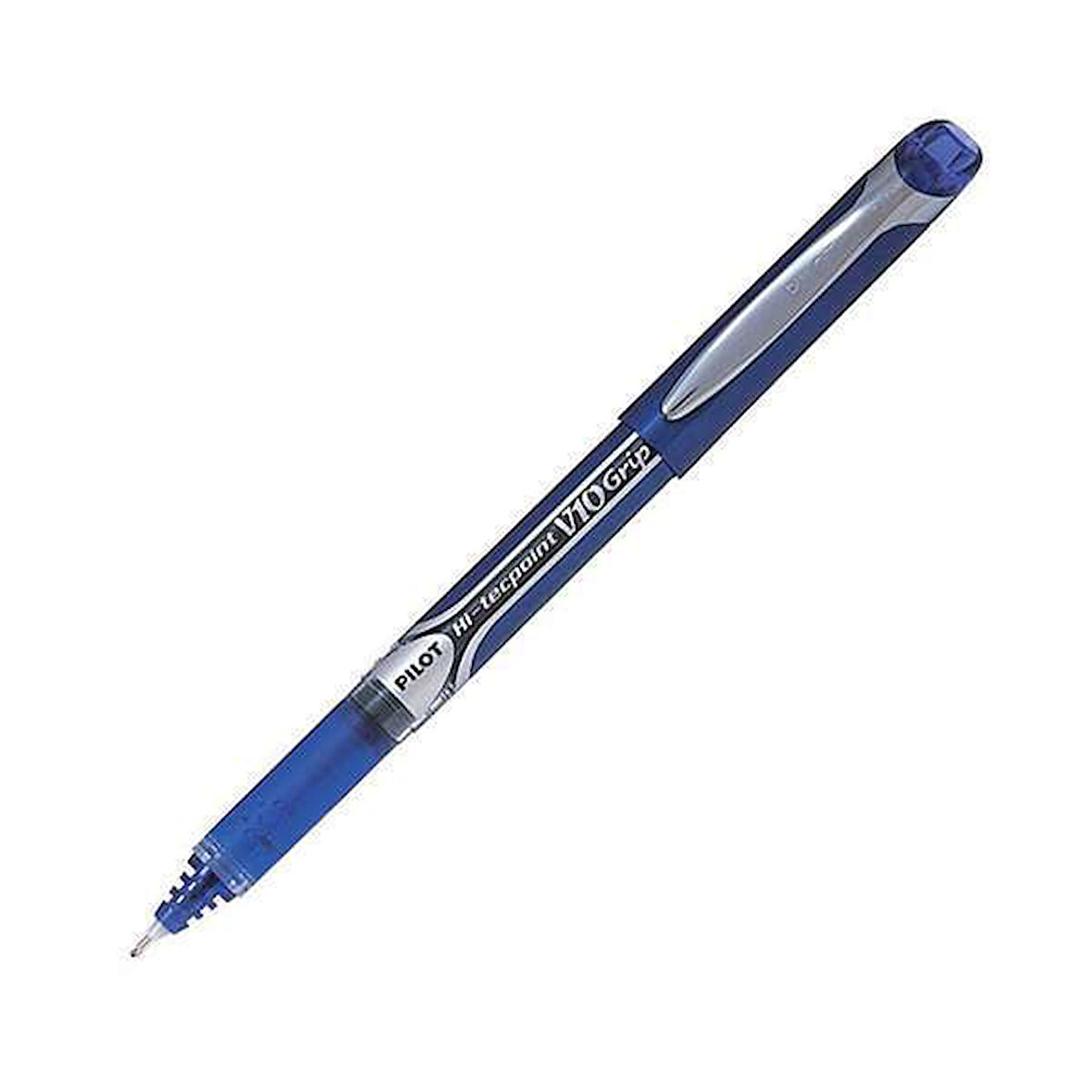 Pilot V10 Grip Hi-Tecpoint Mavi Kalem