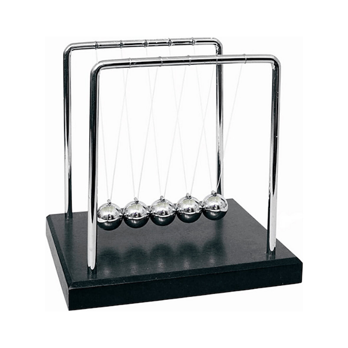 Giftzen Masaüstü Metal Süs Denge Topları 5 Top