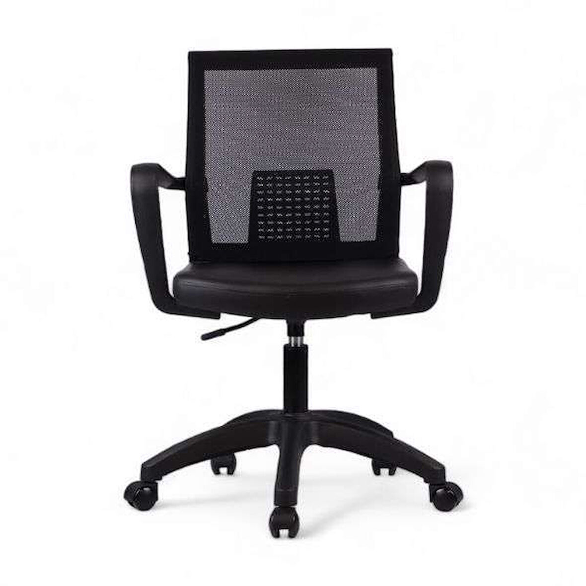 Aerox Çalışma Koltuğu Siyah Deri