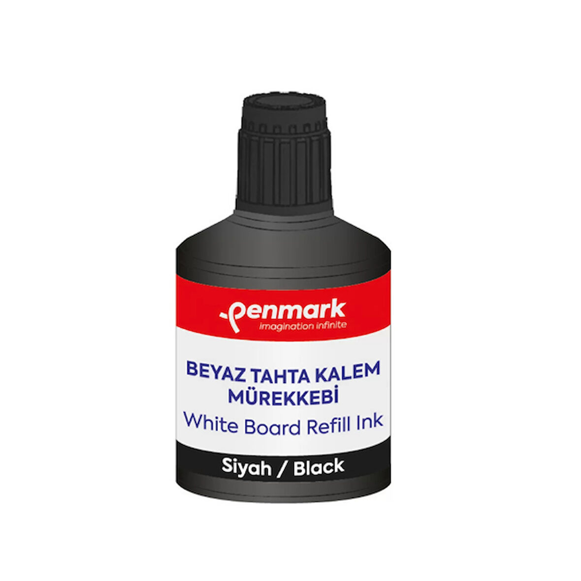 Penmark Beyaz Tahta Kalemi Mürekkebi 100Ml Siyah