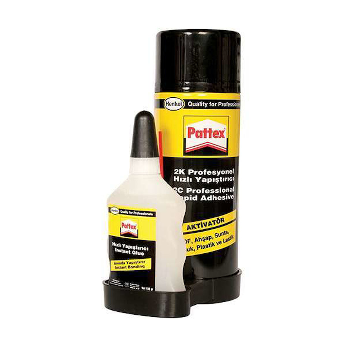 Pattex 2K Hızlı Yapıştırıcı 200+Sprey 50 Ml.