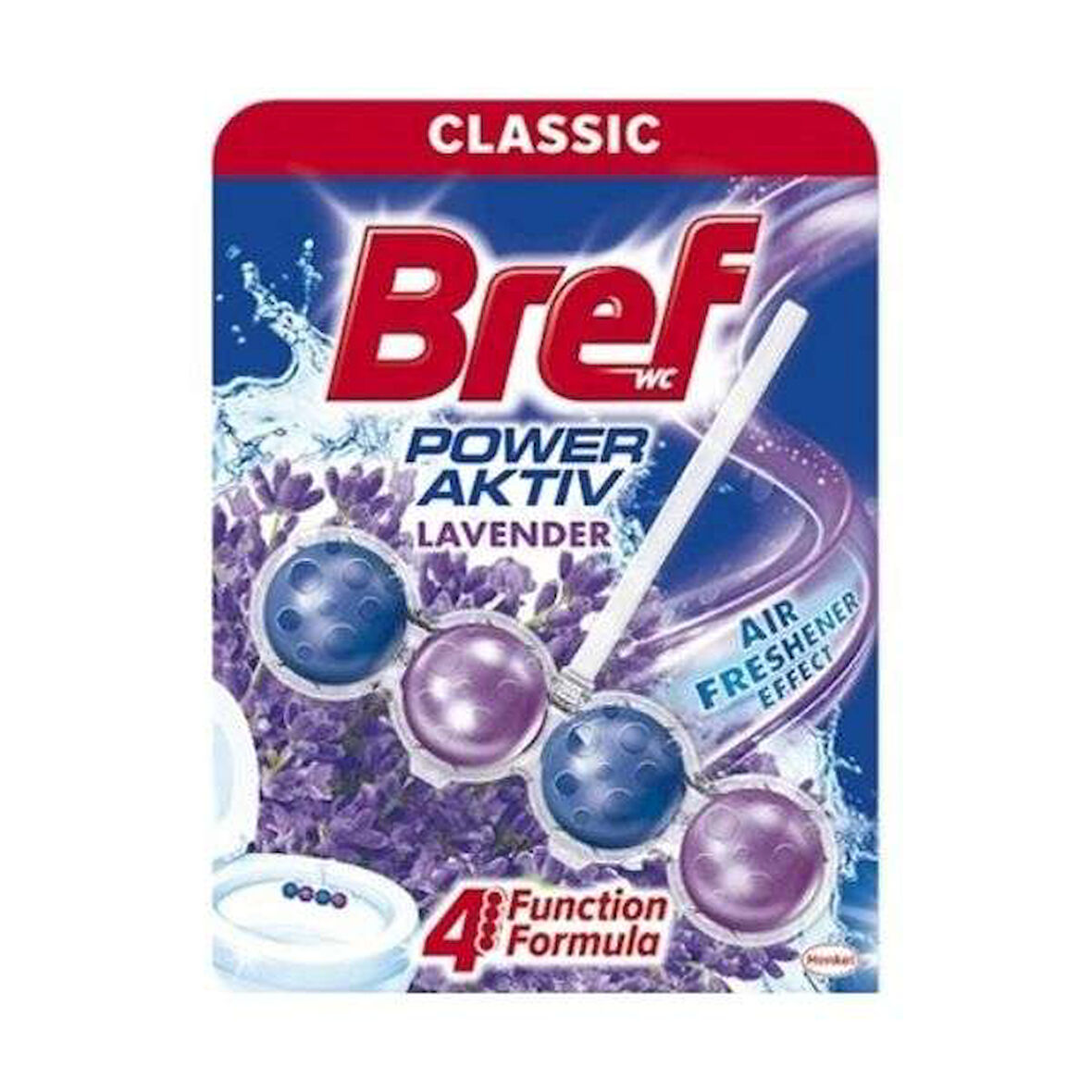 Bref Klozet Kokusu Power Aktiv Tekli 4 Top Lavanta