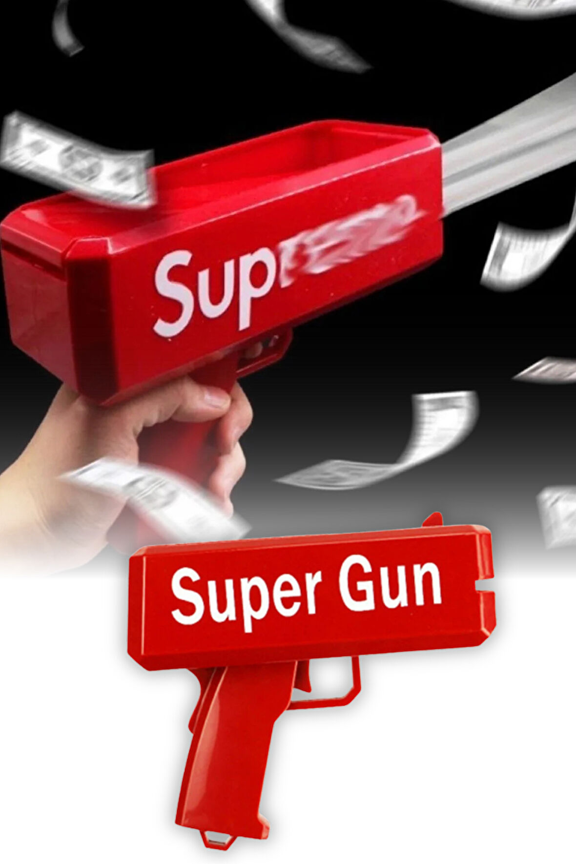 Money Gun Para Saçma Tabancası Düğün ve Eğlence İçin Dolar Atma Makinesi Otomatik Kağıt Para Fırlatma Oyuncağı Parti Konfeti Tabancası Şov Aksesuarı
