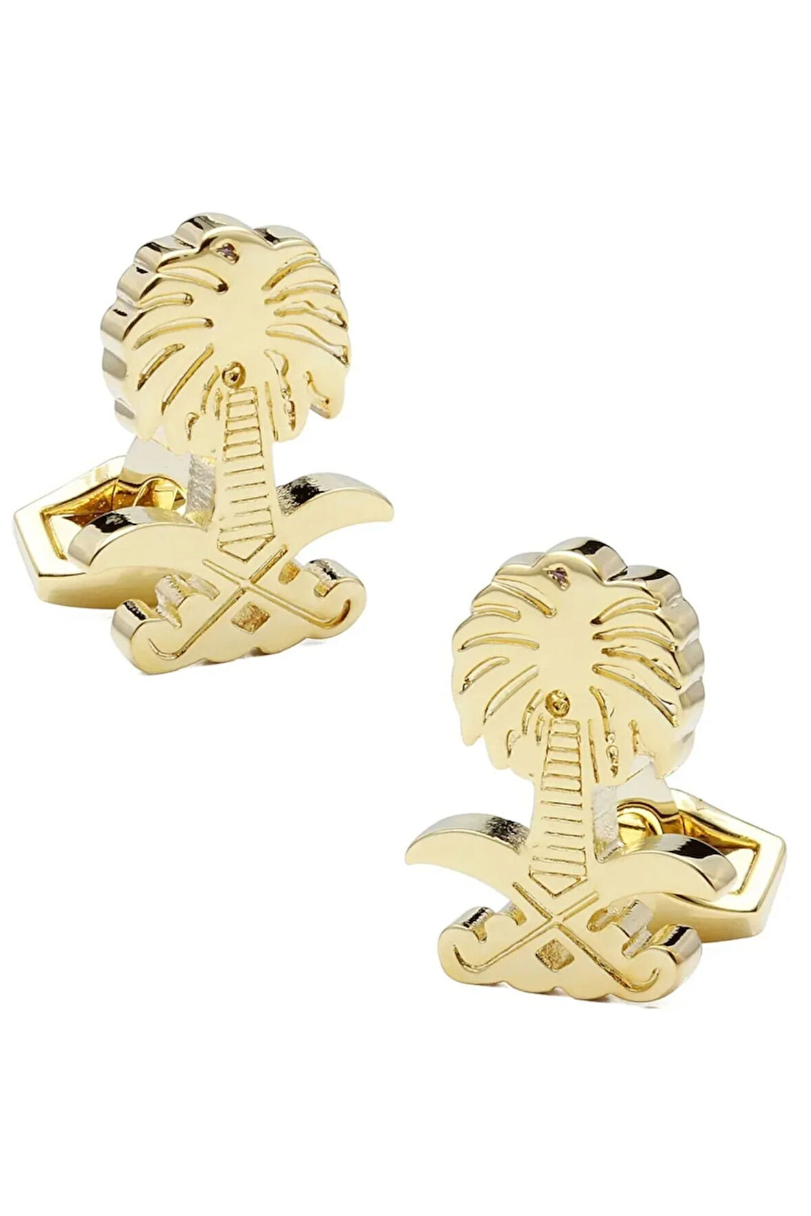 Gold Shajarat Kol Düğmesi