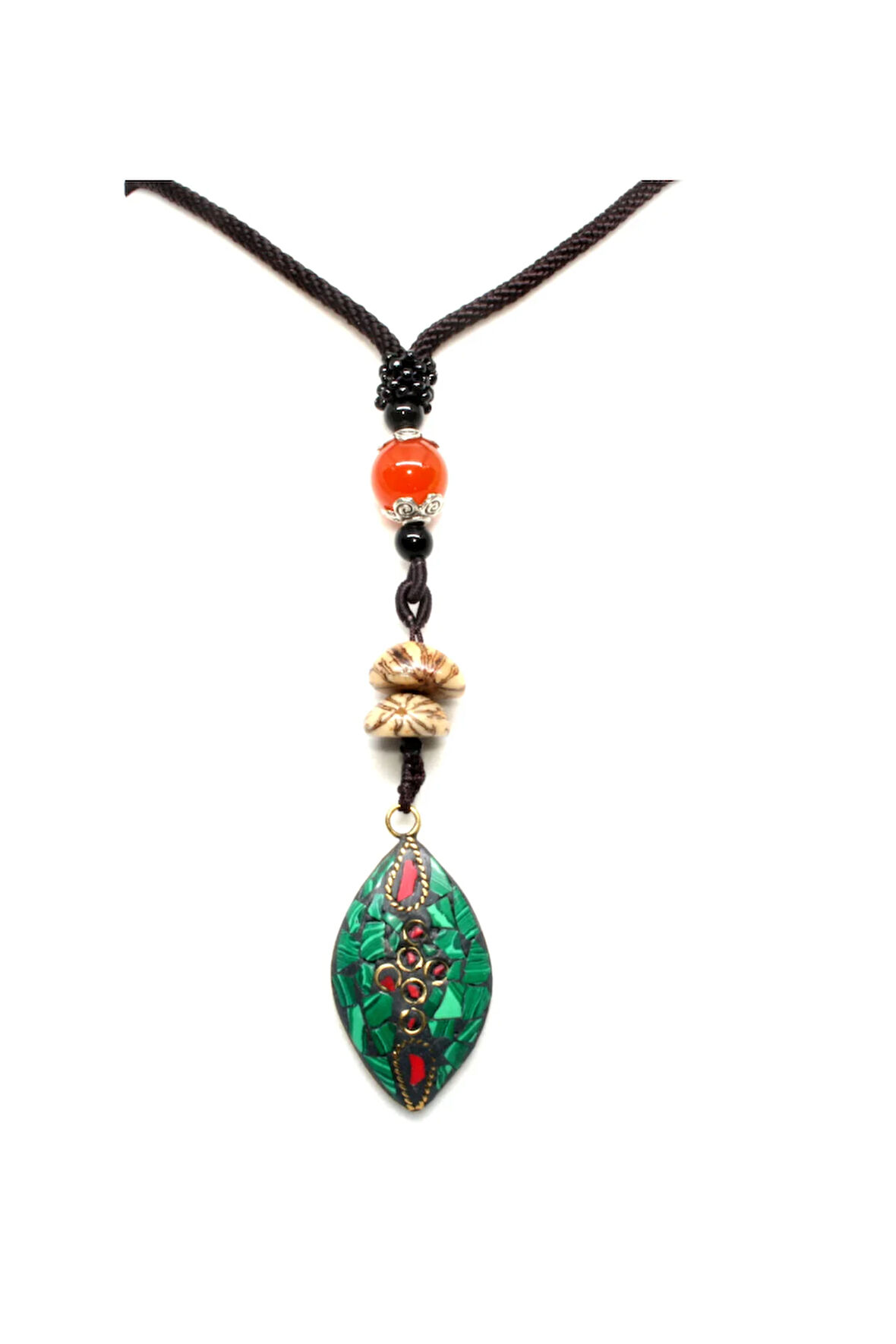 Yeşil Etnik Kolye