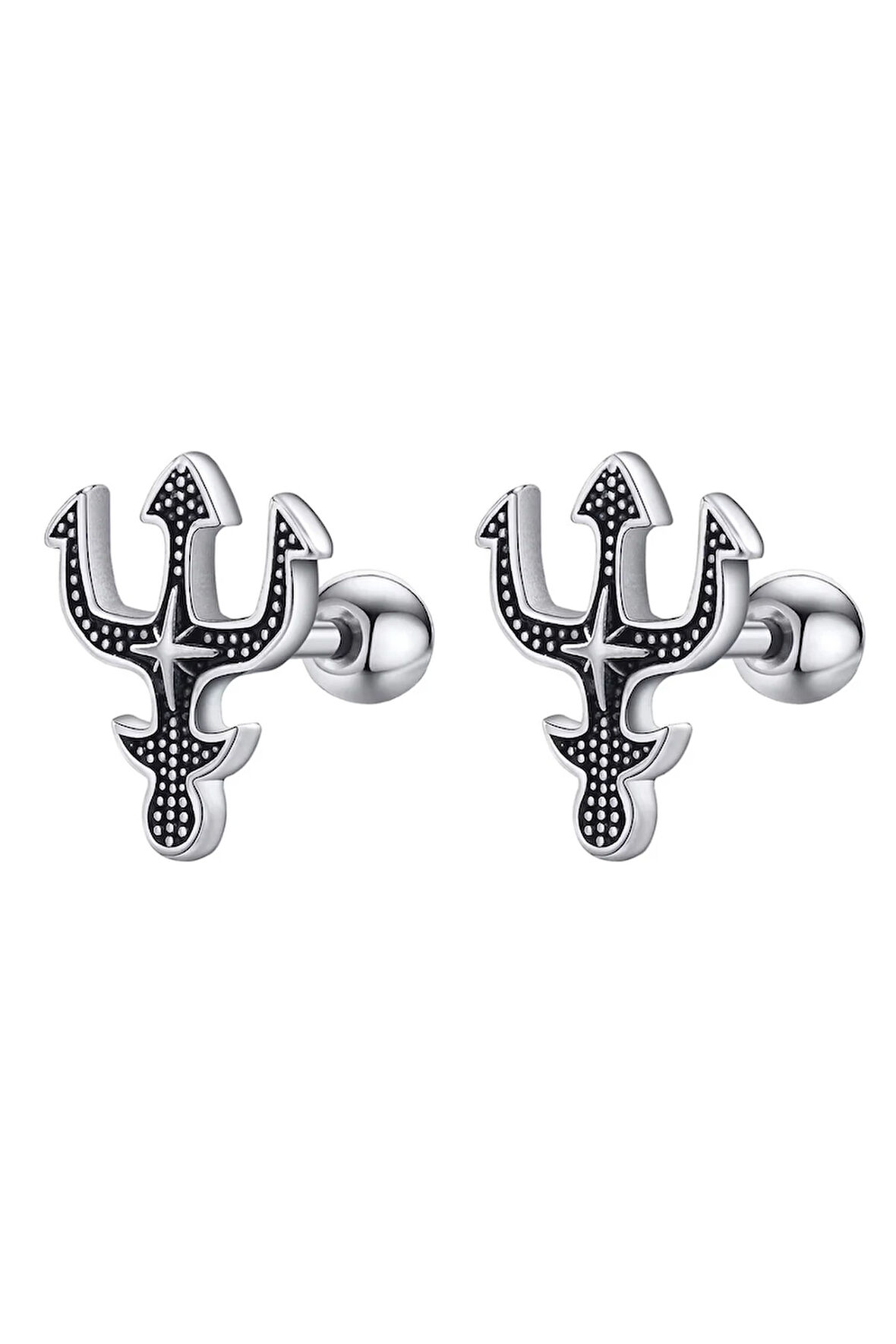 Aqua Trident Mızrak Küpe