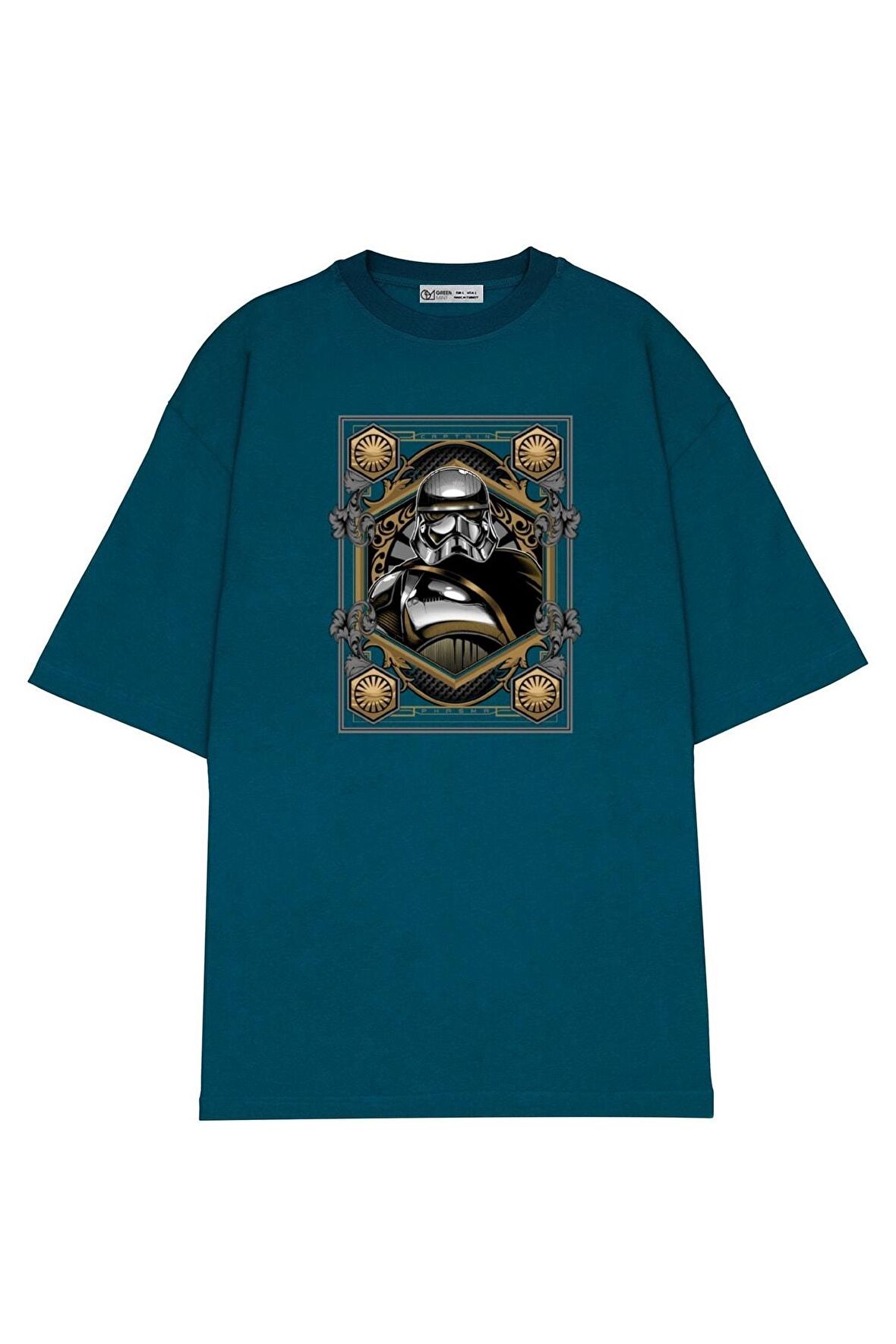 Unisex Oversize T-shirt Captain Phasma Portrait