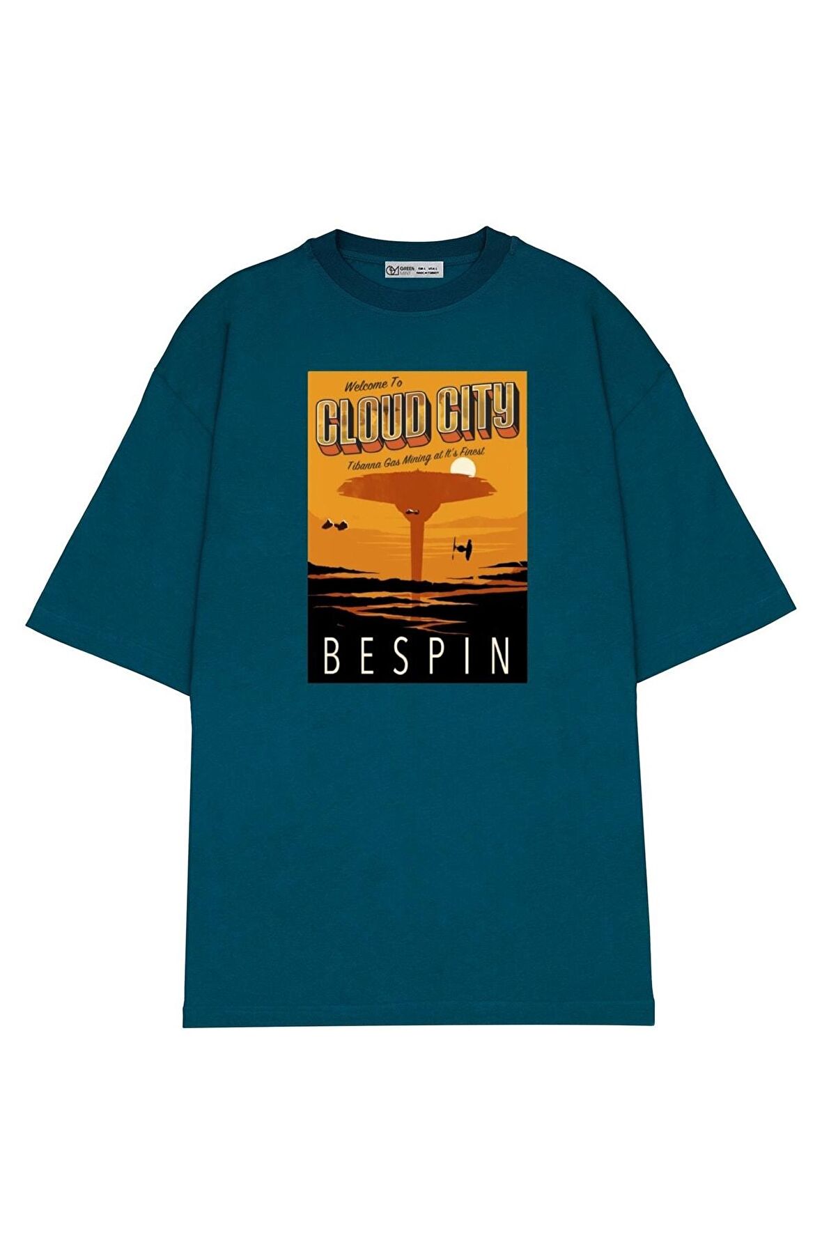 Unisex Oversize T-shirt Cloud City Travel