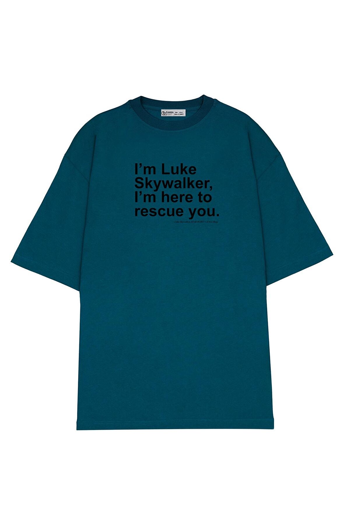 Unisex Oversize T-shirt Here To Rescue You