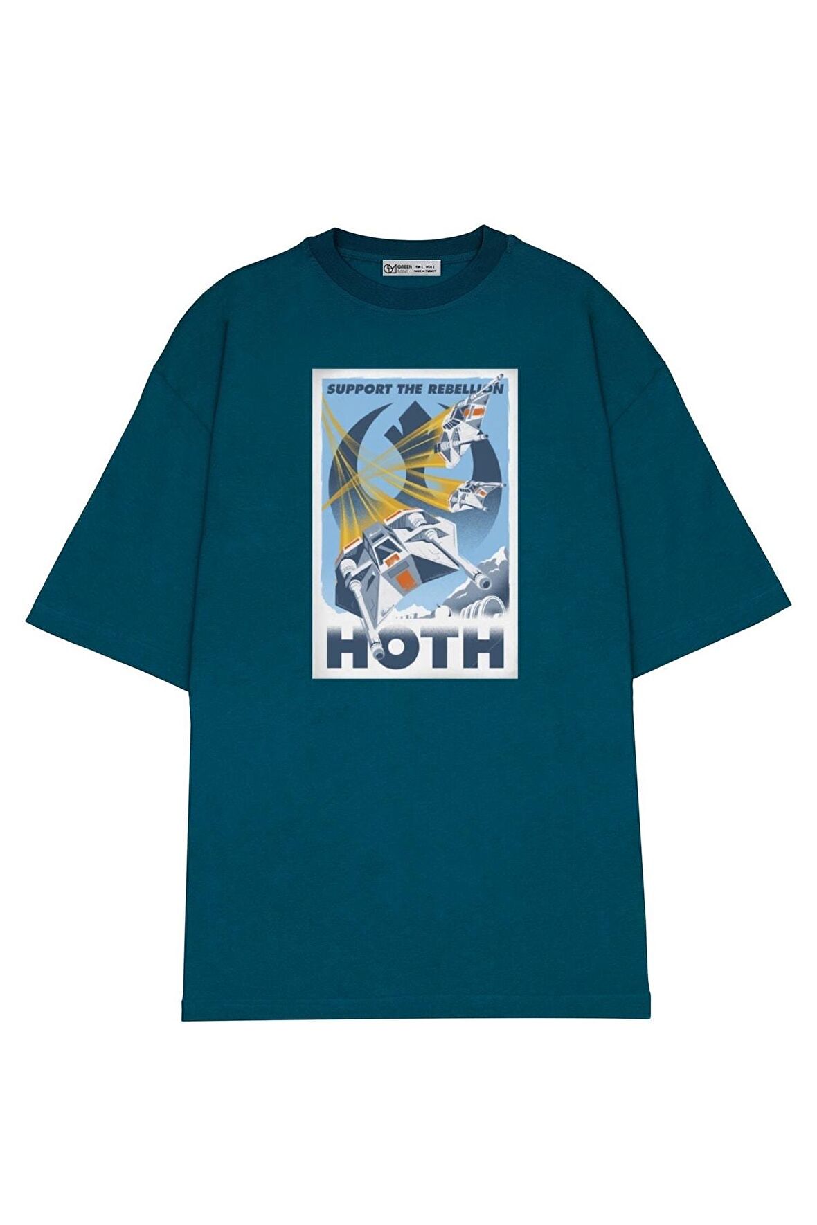 Unisex Oversize T-shirt Hoth Travel