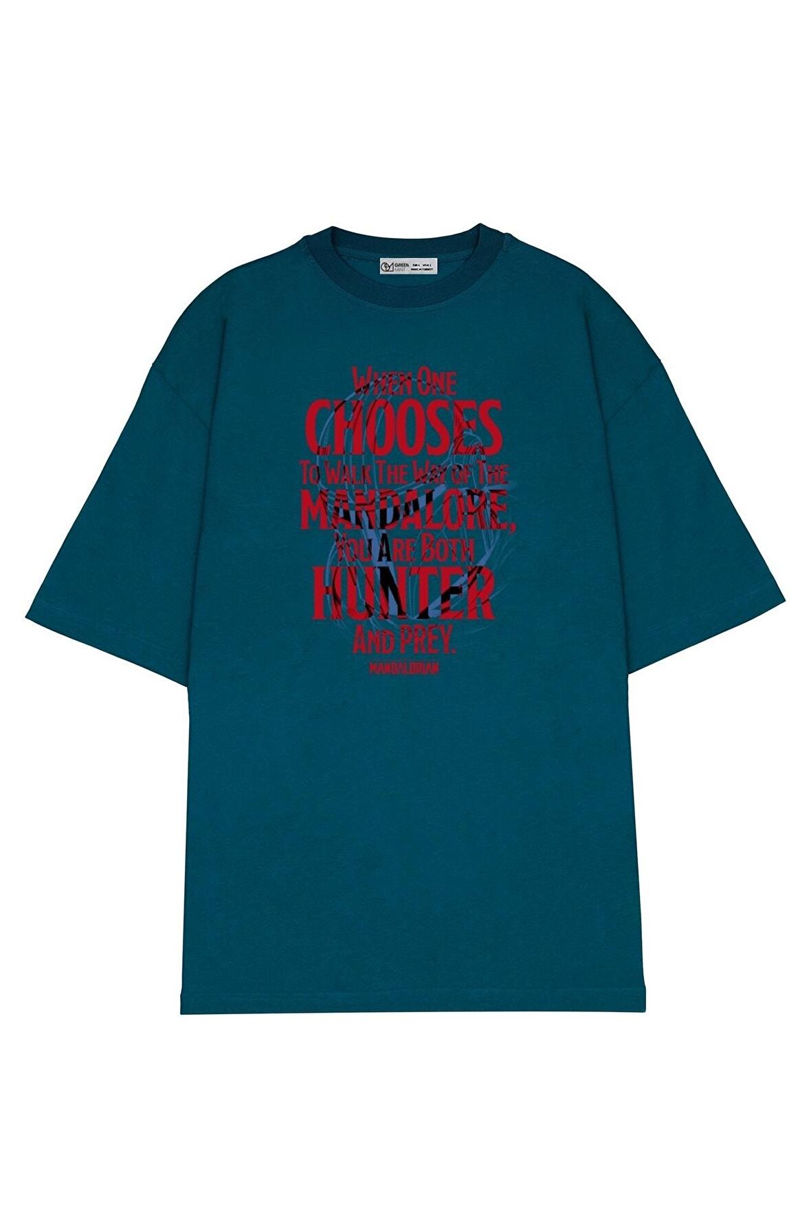 Unisex Oversize T-shirt Hunter And Prey