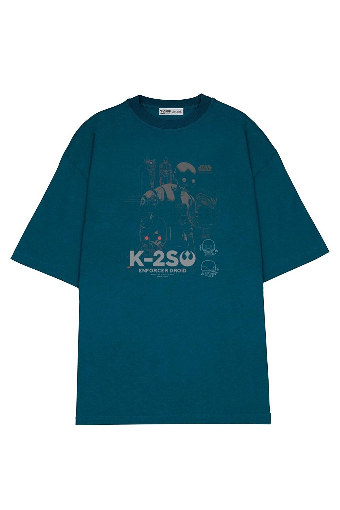 Unisex Oversize T-shirt K-2so Blueprint