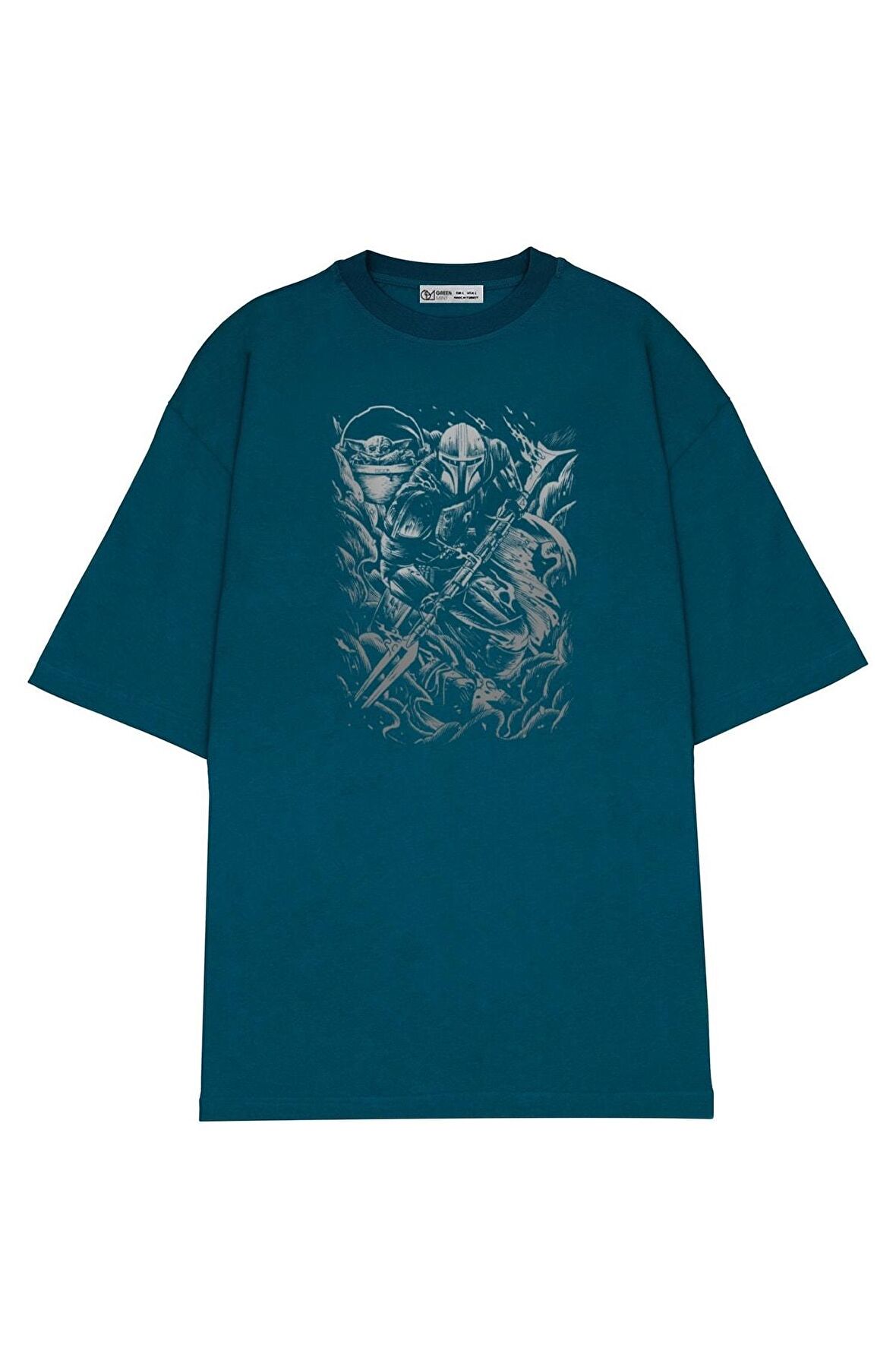 Unisex Oversize T-shirt Mandalorian Stand Off
