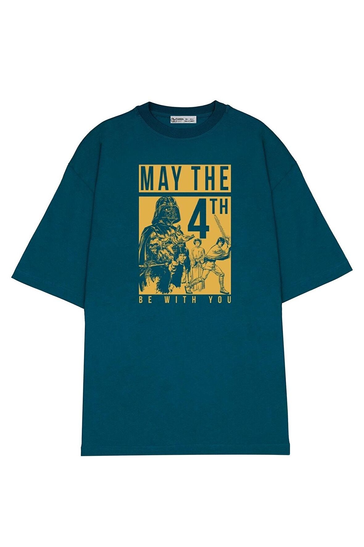 Unisex Oversize T-shirt May The Fourth Character Box