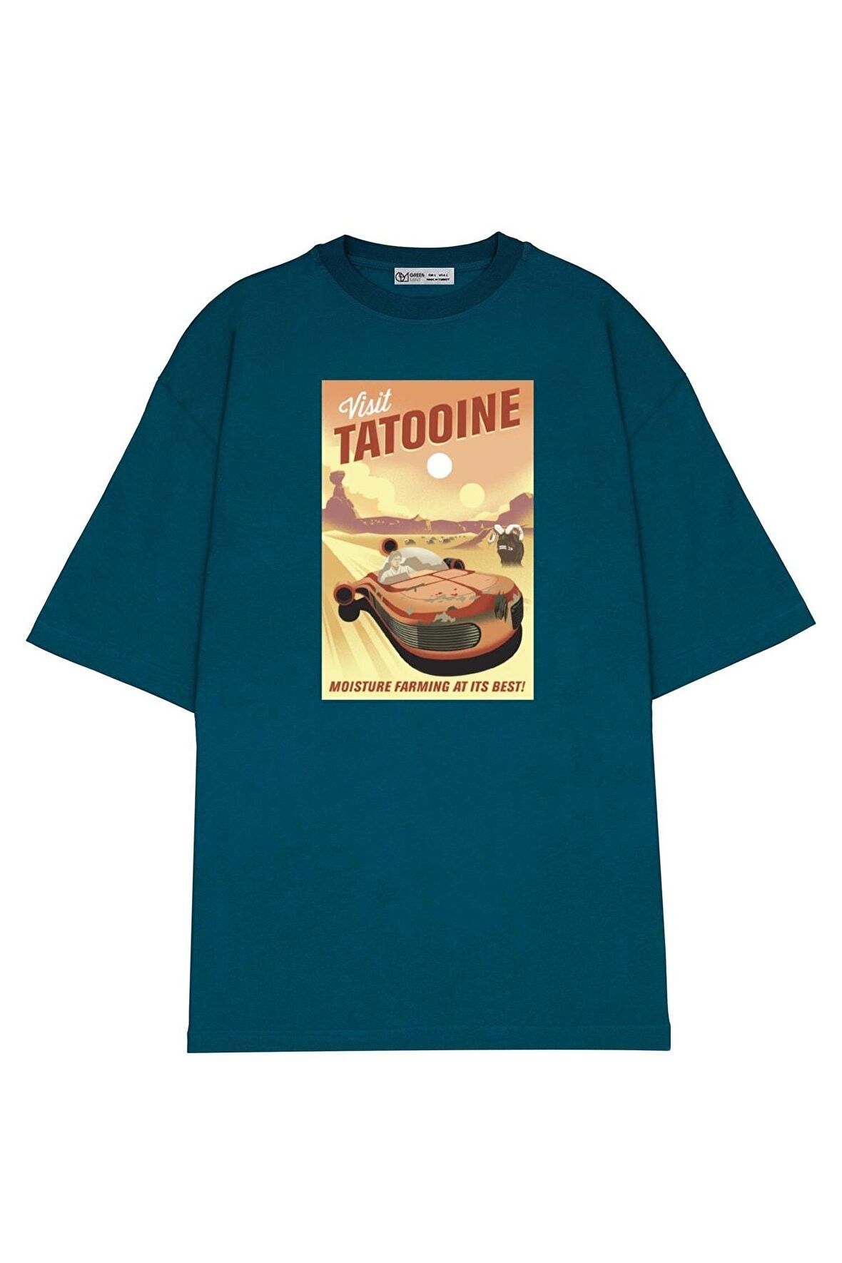 Unisex Oversize T-shirt Moisture Farming Tatooine