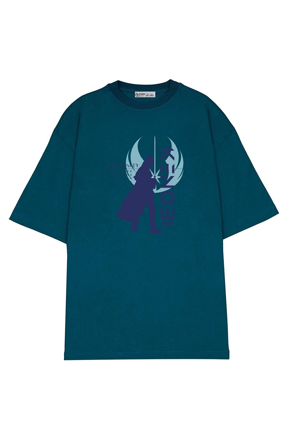 Unisex Oversize T-shirt Obi-wan Silhouette