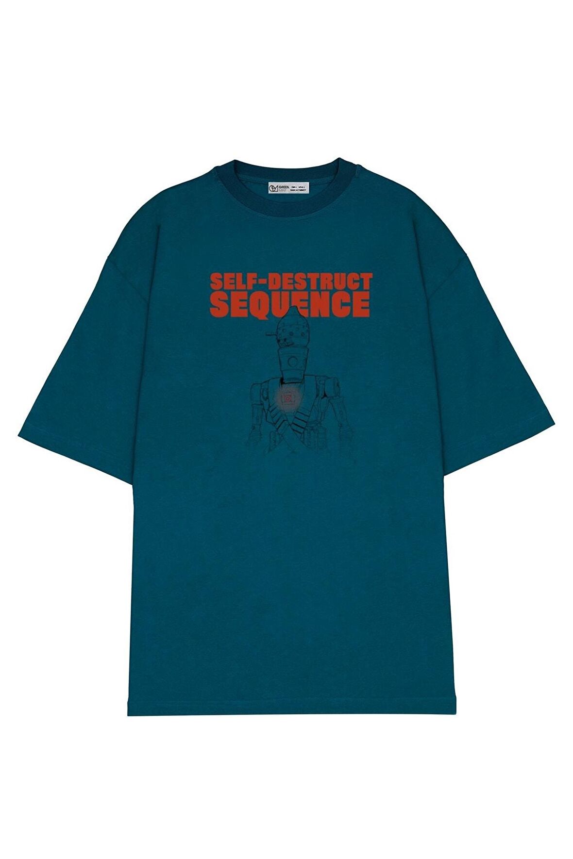Unisex Oversize T-shirt Self Destruct Sequence