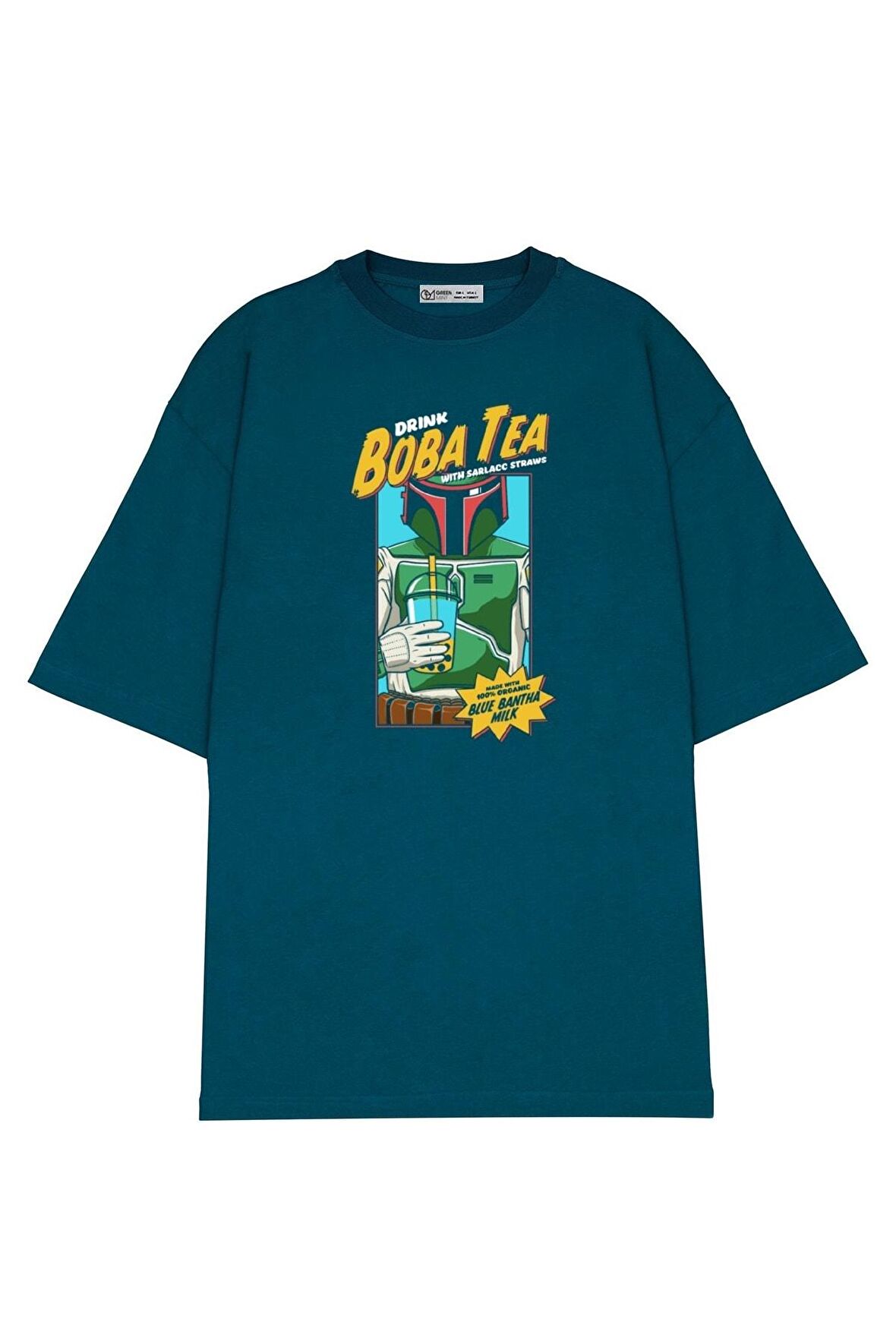 Unisex Oversize T-shirt Star Wars Drink Boba Tea