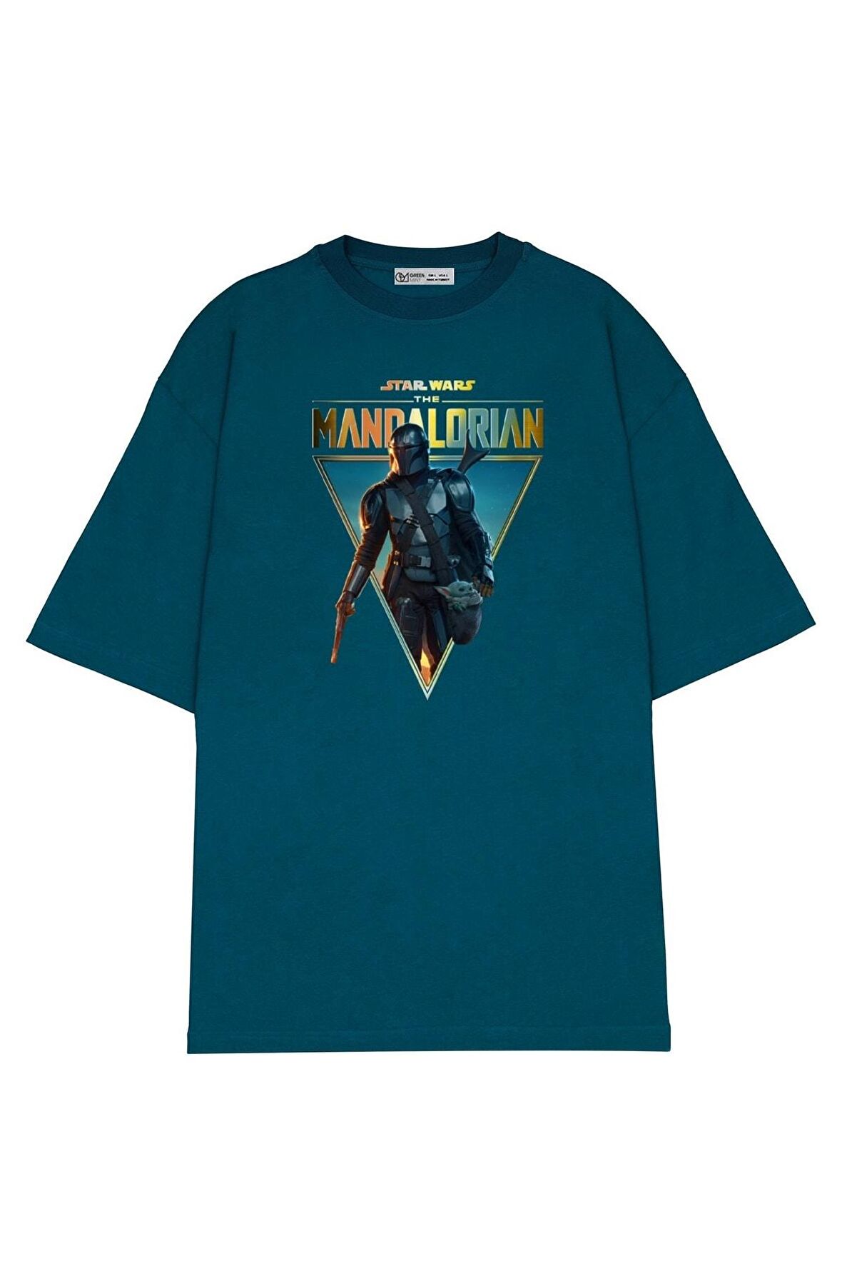 Unisex Oversize T-shirt Star Wars Mandalorian Clan Of Two