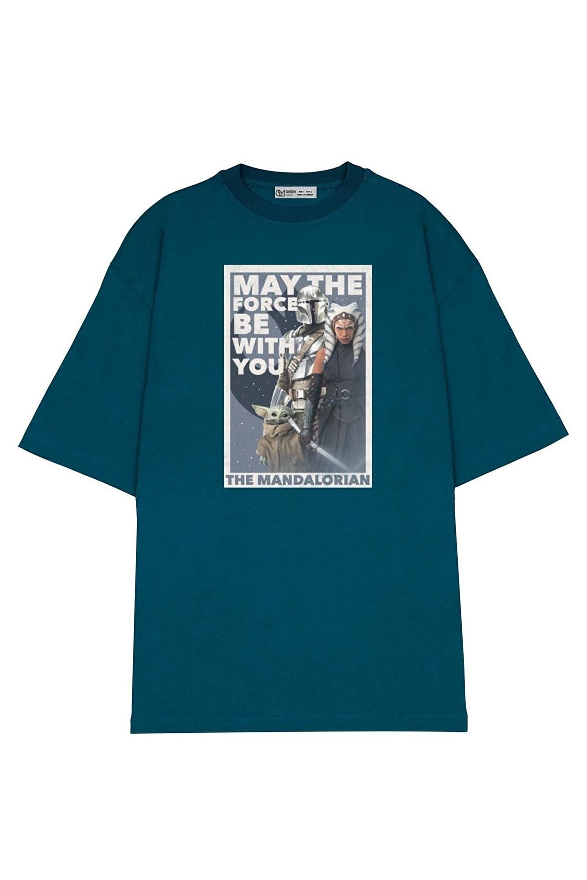 Unisex Oversize T-shirt Star Wars Mandalorian Force Of Ancient Enemies