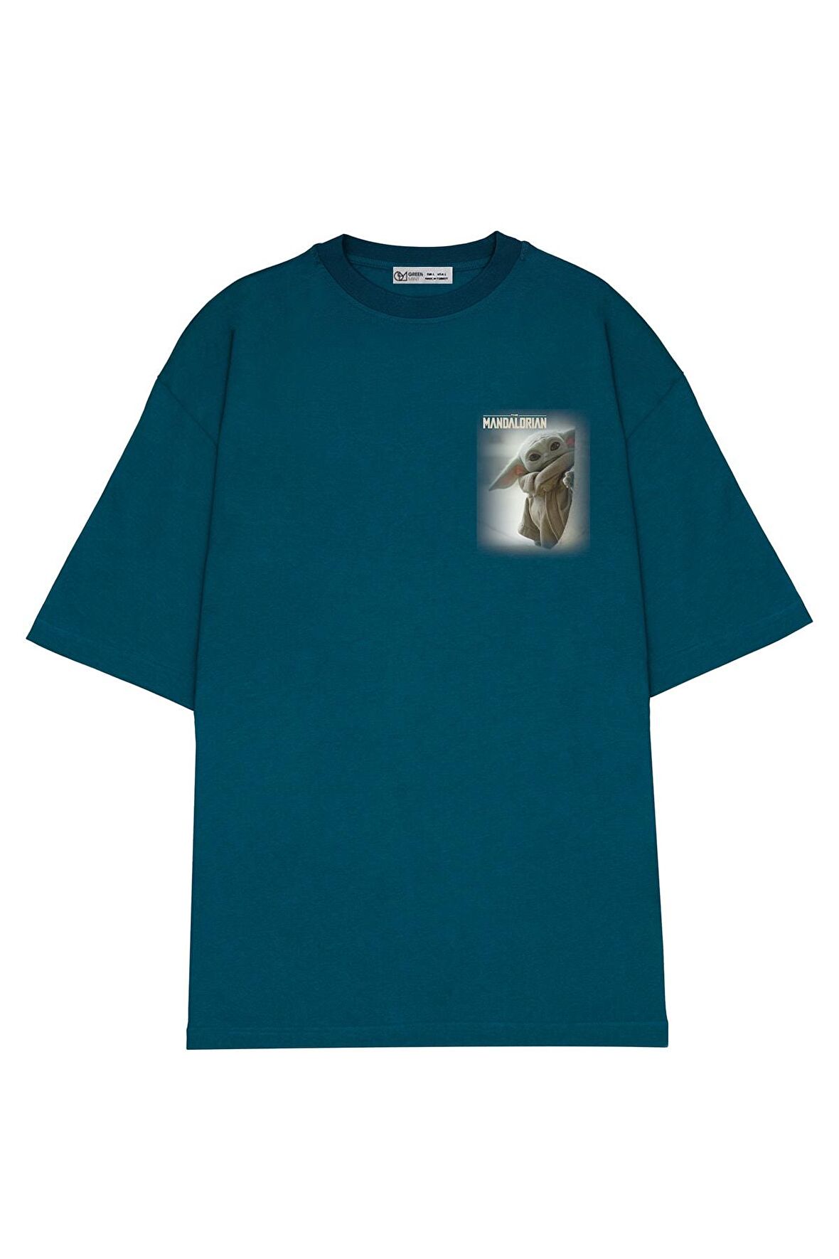 Unisex Oversize T-shirt Star Wars Mandalorian The Child New Adventures