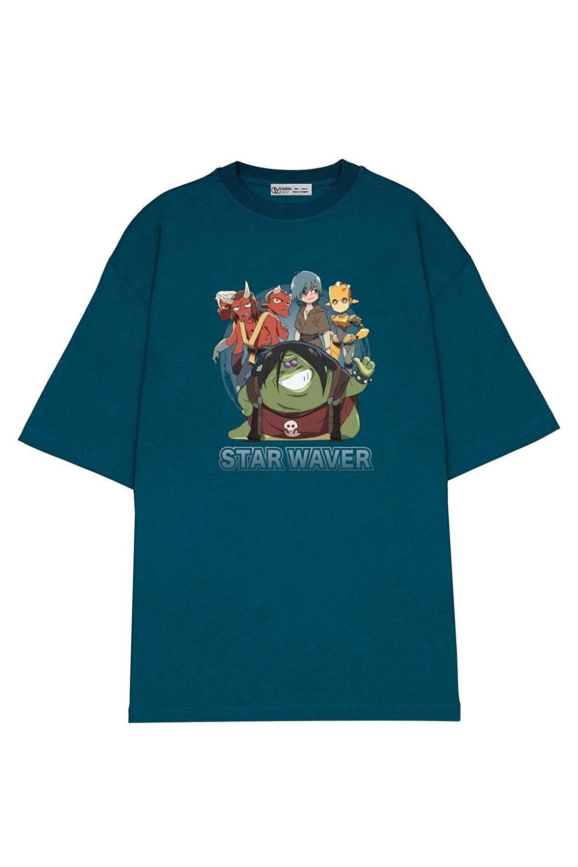 Unisex Oversize T-shirt Star Wars Visions Tatooine Rhapsody