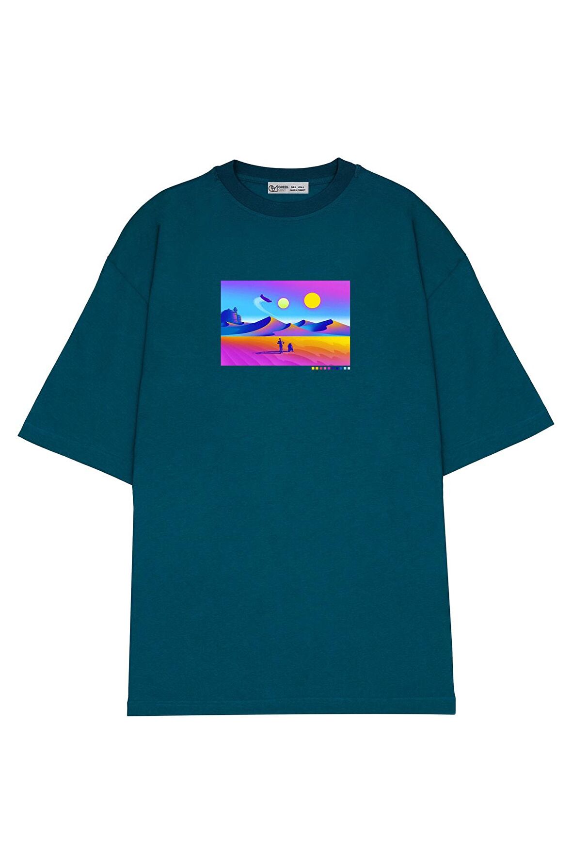 Unisex Oversize T-shirt Tatooine Hike