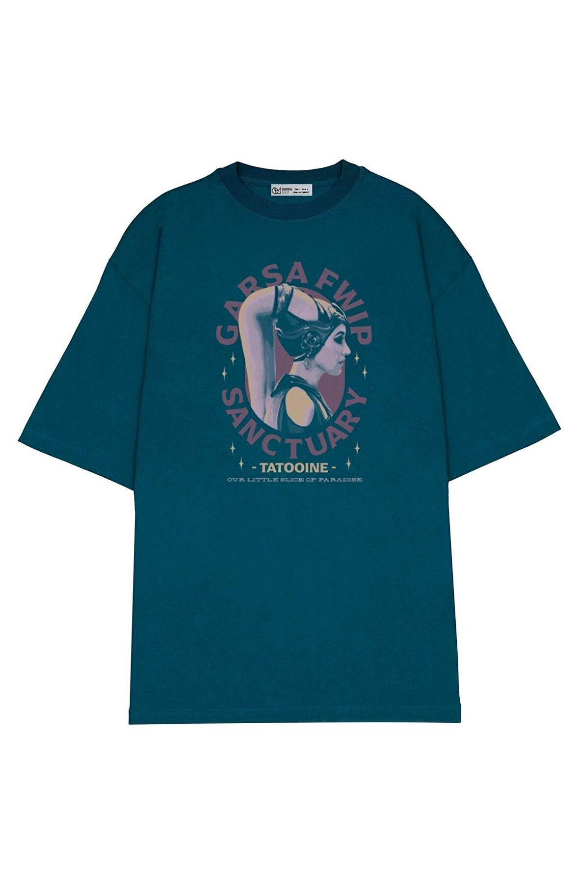 Unisex Oversize T-shirt The Book Of Boba Fett Garsa Fwip Sanctuary