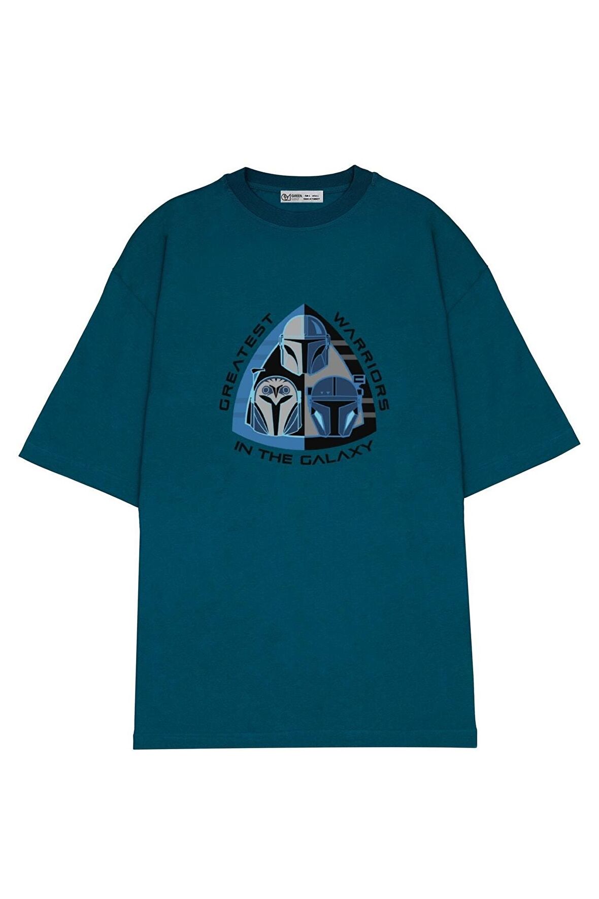 Unisex Oversize T-shirt The Mandalorian Galaxy's Greatest Warriors