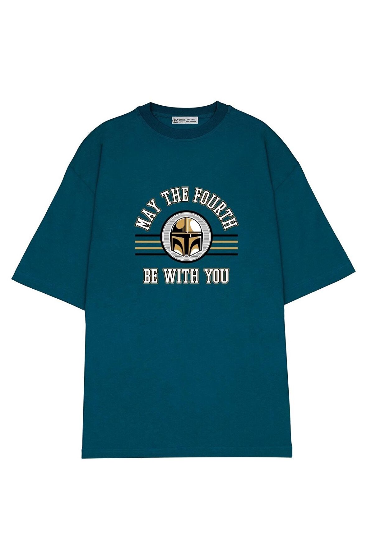 Unisex Oversize T-shirt The Mandalorian May The Fourth Collegiate