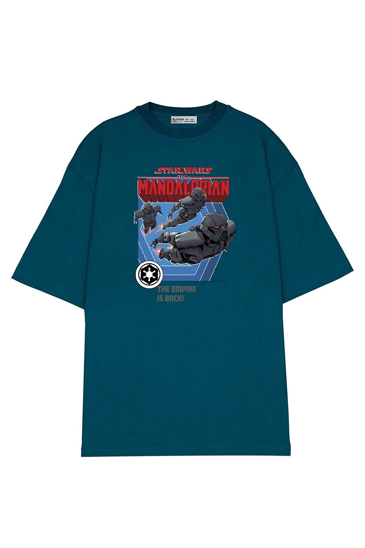 Unisex Oversize T-shirt The Mandalorian The Empire Is Back