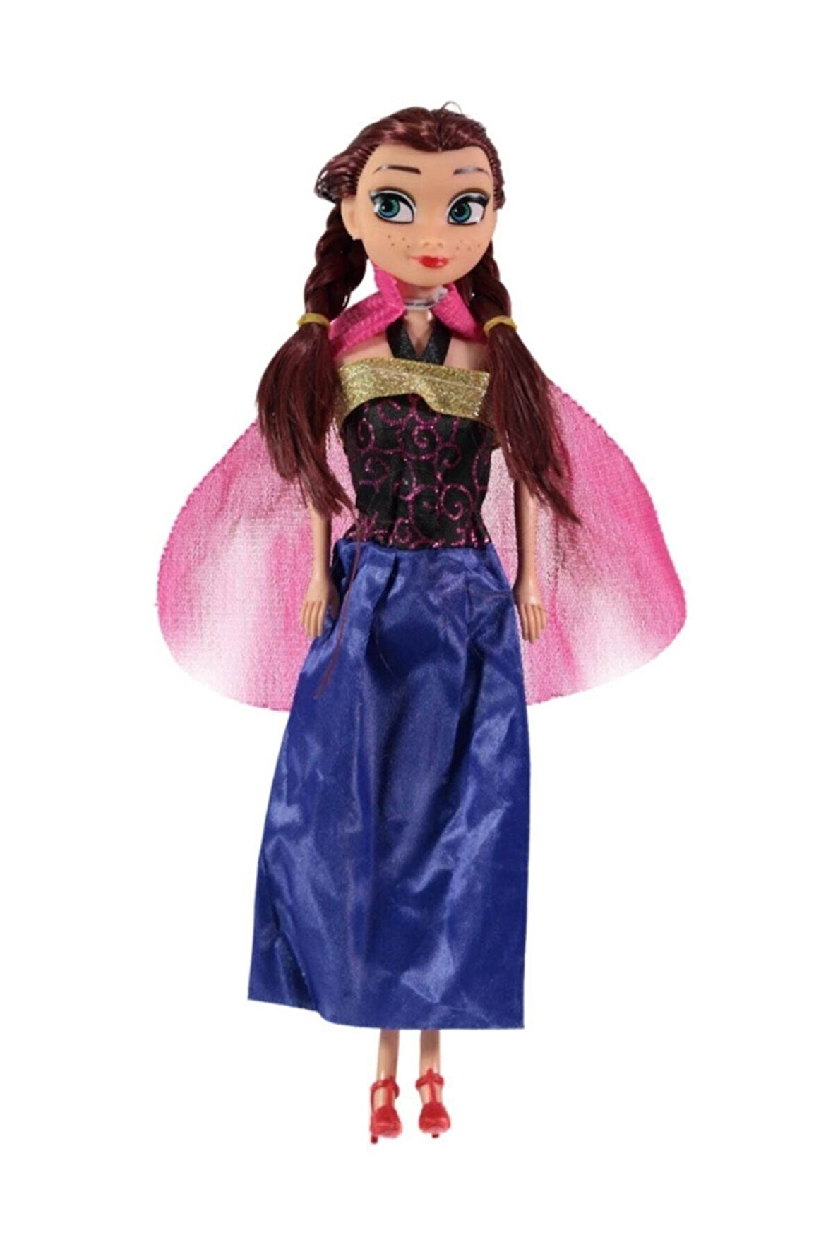 Eğitici Oyuncaklar Frozen Karlar Kraliçesi Anna Bebek 28Cm Kız Erkek Çocuk Oyuncak