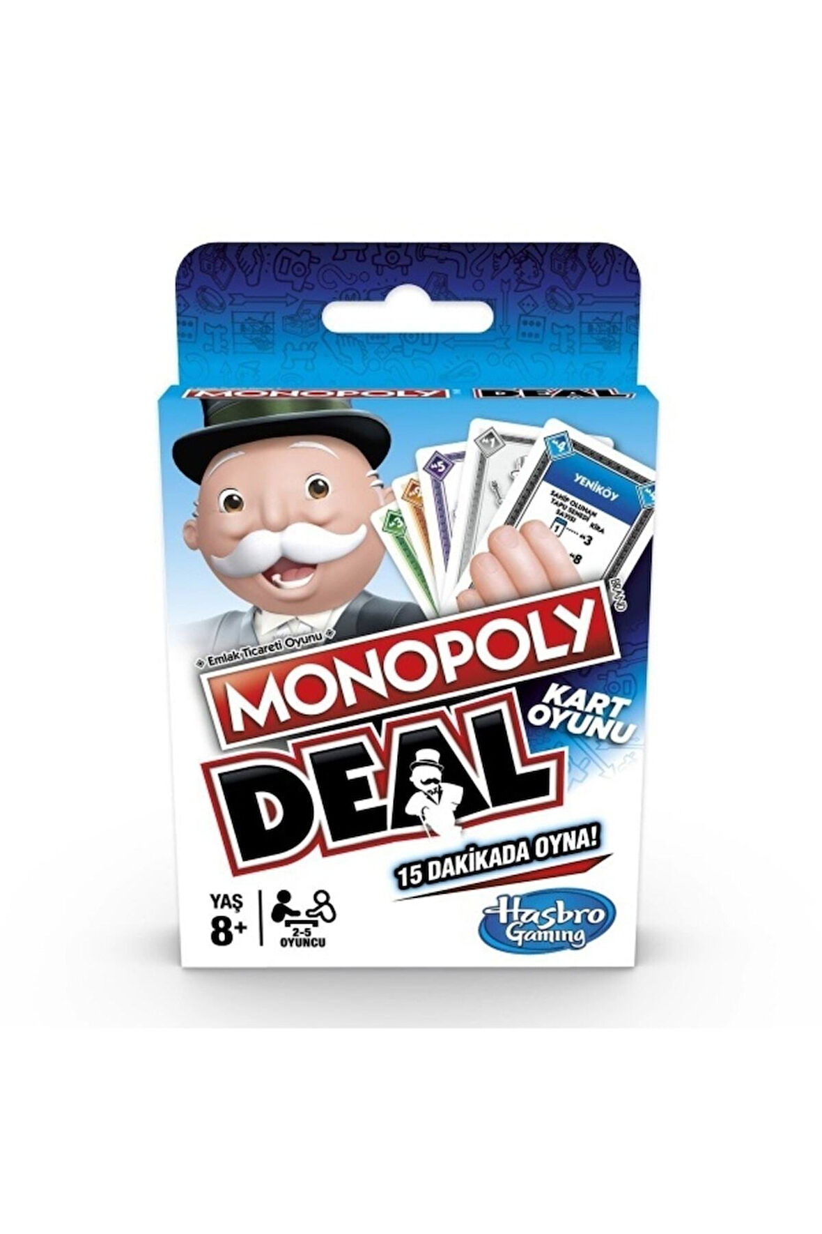 Eğitici Oyuncaklar E3113 Monopoly Deal Kart Oyunu / +8 Yaş Kız Erkek Çocuk Oyuncak