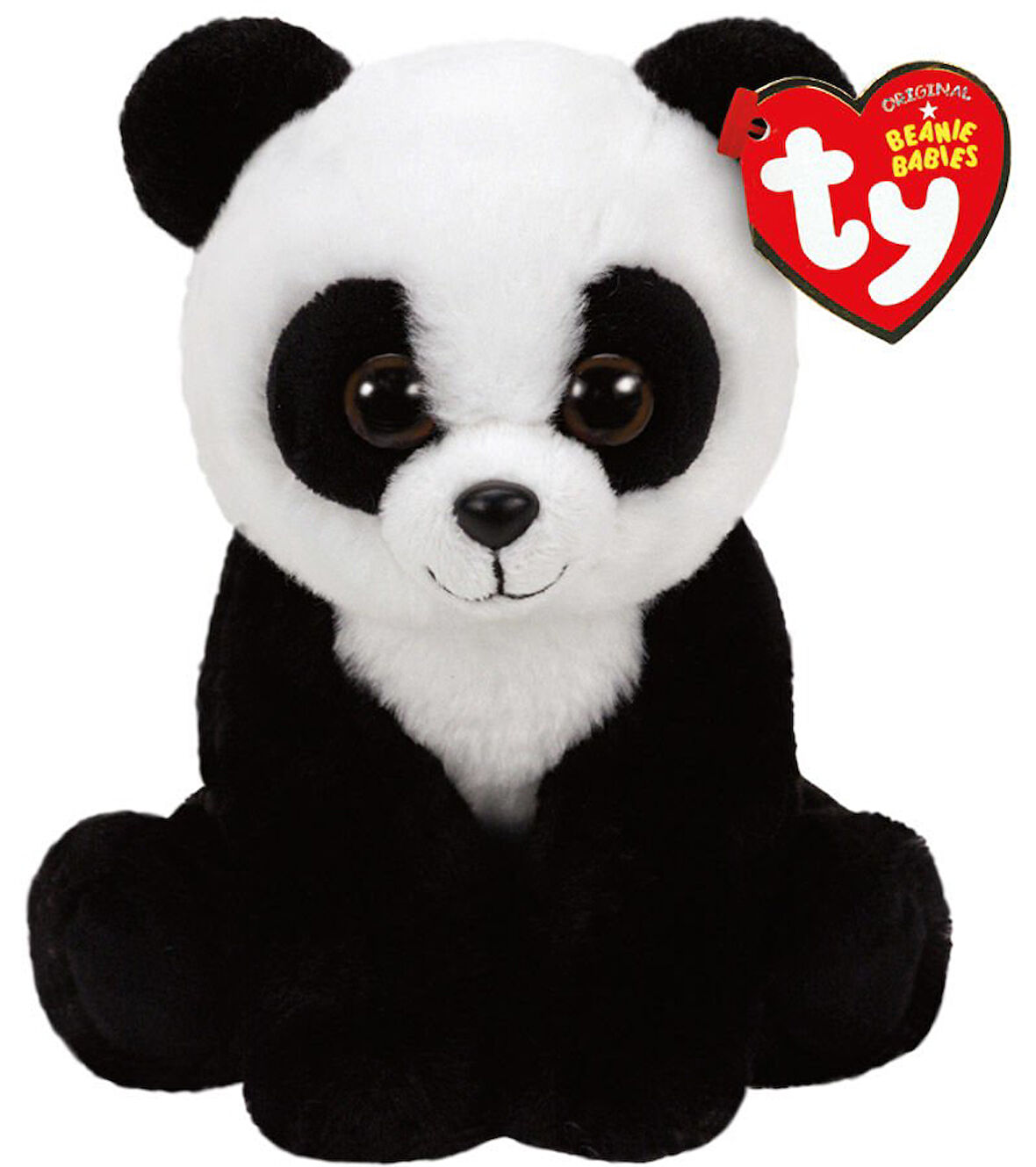 Kız Erkek Çocuk Oyuncak TY Beanie Babies Baboo Panda Peluş 15cm Kız Erkek Çocuk Oyuncak Eğitici Eğle
