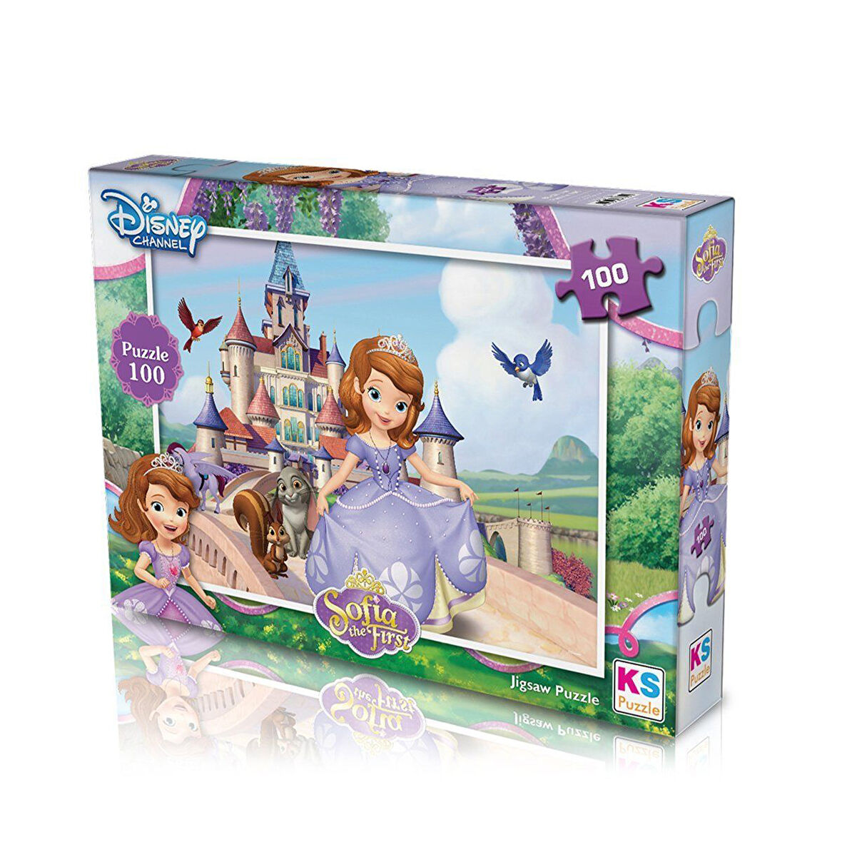 Kız Erkek Çocuk Oyuncak SF714 KS, Sofia / 100 Parça Puzzle Kız Erkek Çocuk Oyuncak Eğitici Eğlenceli