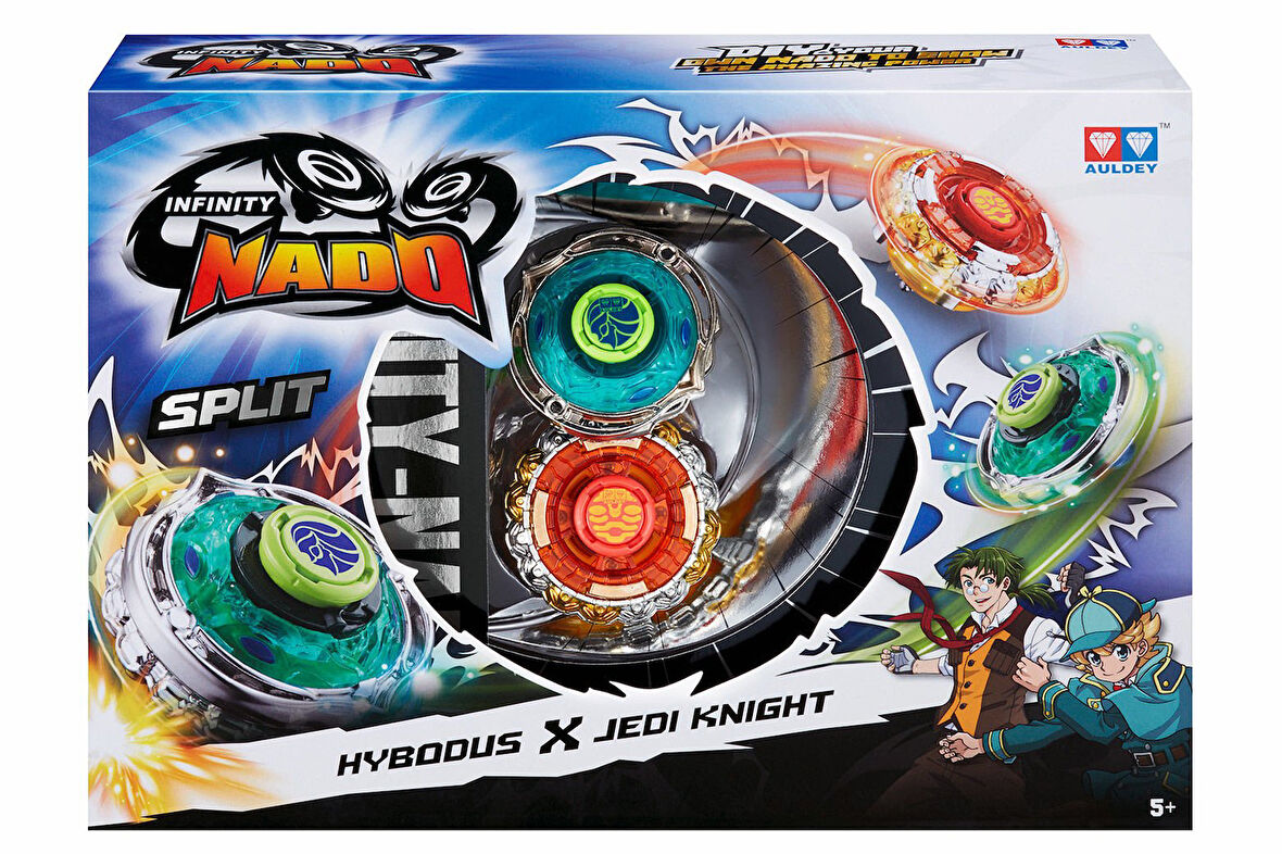 Kız Erkek Çocuk Oyuncak Infinity Nado Split Metal 2´li Set Hybodus Jedi Knight Kız Erkek Çocuk Oyunc