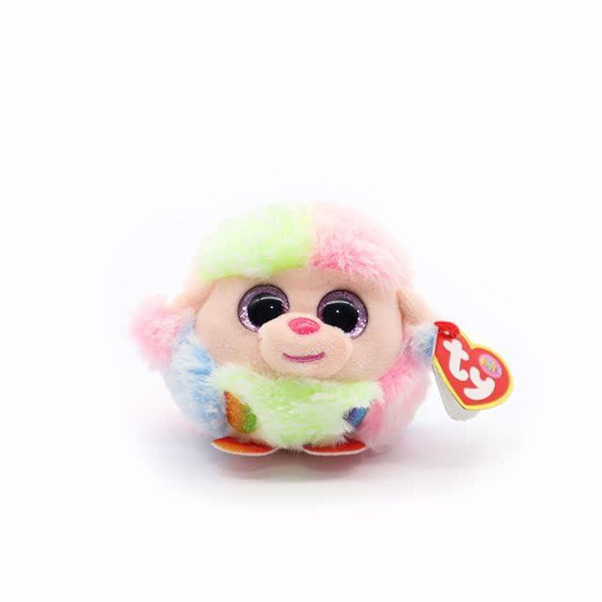 Kız Erkek Çocuk Oyuncak Ty Puffies Peluş Köpek Kaniş Rainbow 7cm Kız Erkek Çocuk Oyuncak Eğitici Eğl