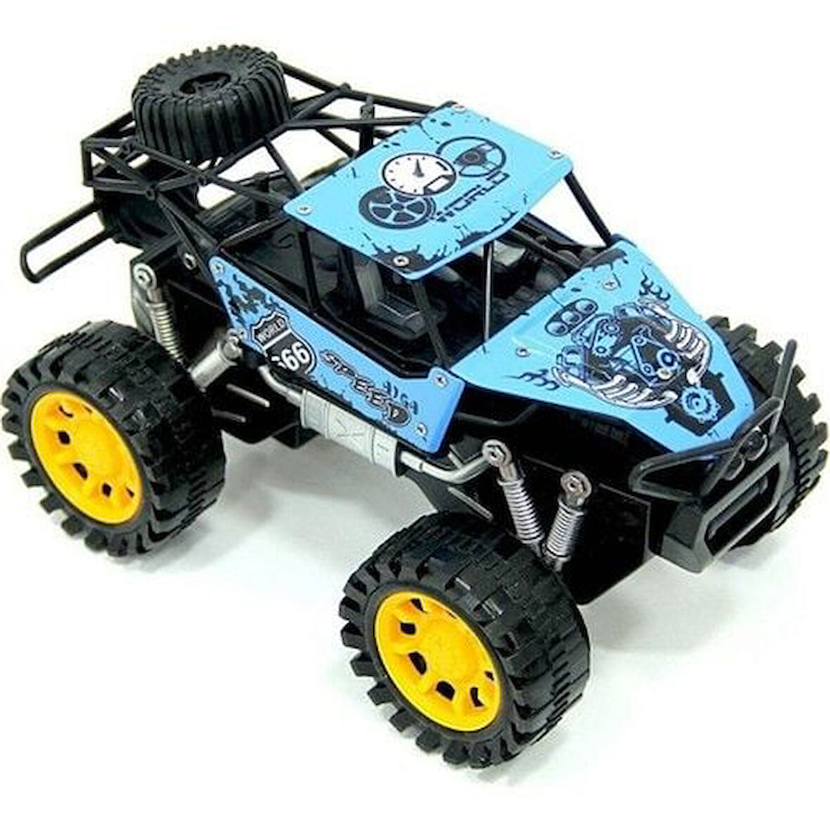 Kız Erkek Çocuk Oyuncak Rock Crawler Metal Büyük Sürtmeli Arazi Aracı Mavi Kız Erkek Çocuk Oyuncak E