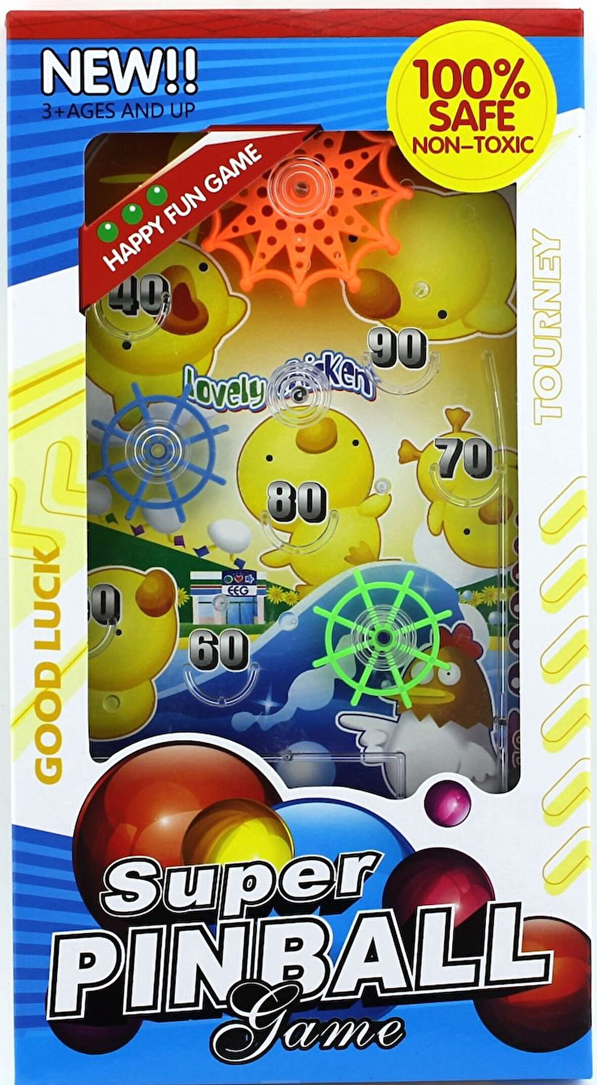 Kız Erkek Çocuk Oyuncak Civcivli Mini Pinball Kız Erkek Çocuk Oyuncak Eğitici Eğlenceli Oyuncak